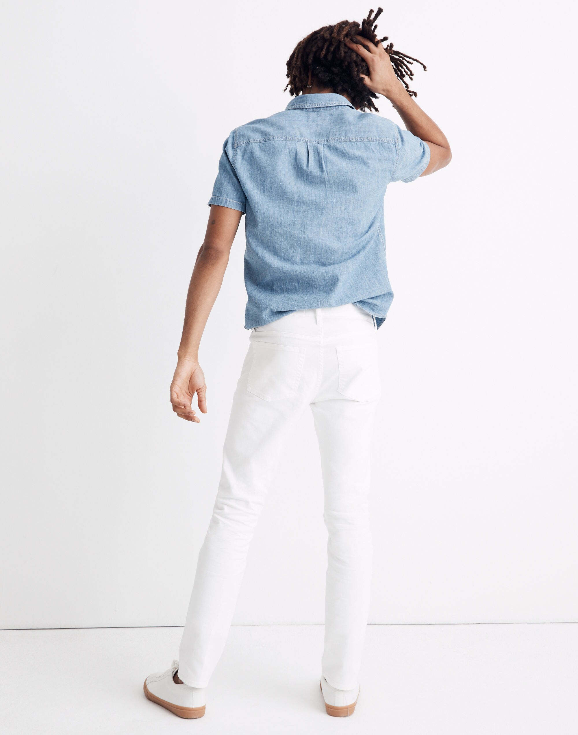 Skinny Everyday Flex Jeans in Tile White