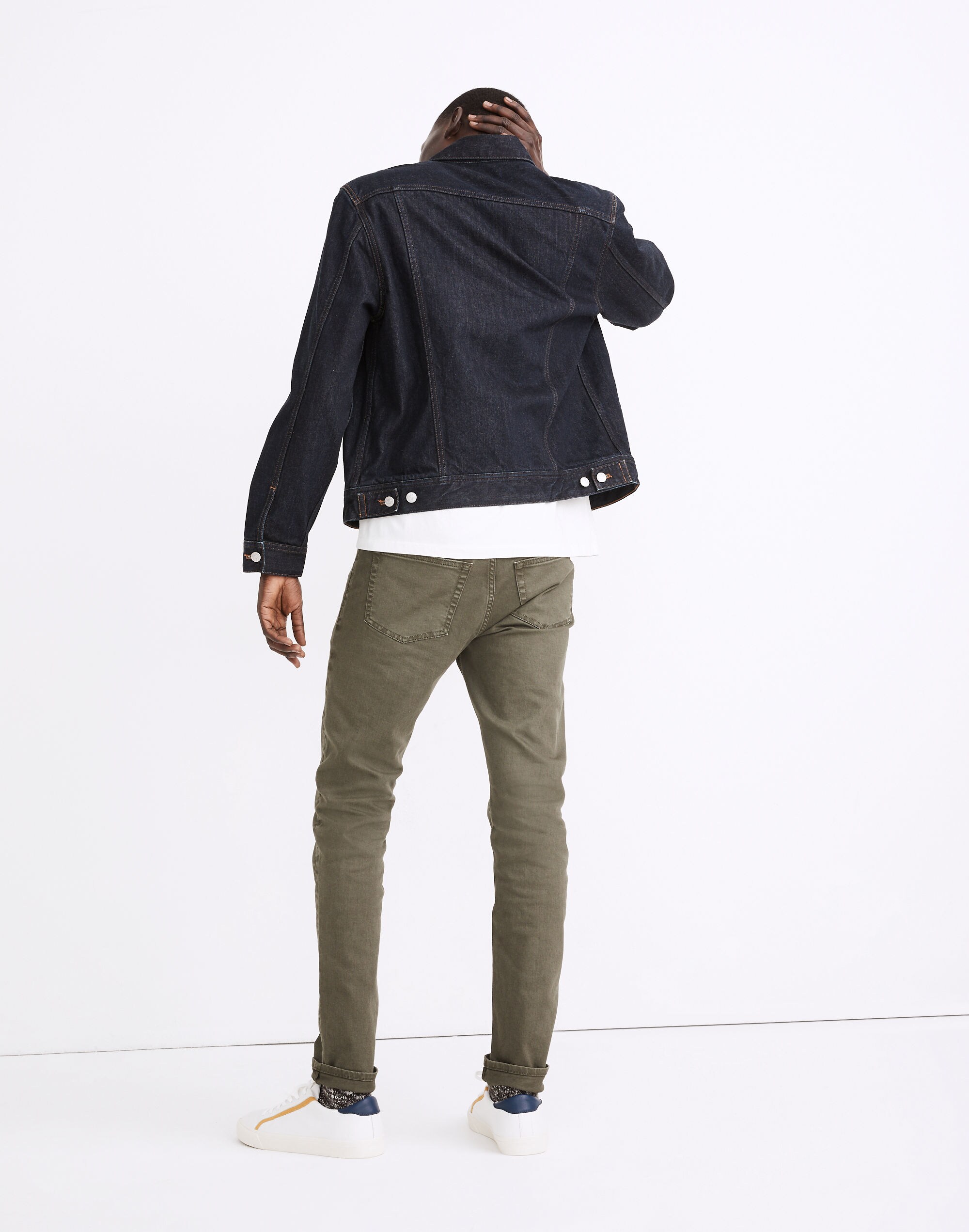 Garment-Dyed Slim Everyday Flex Jeans