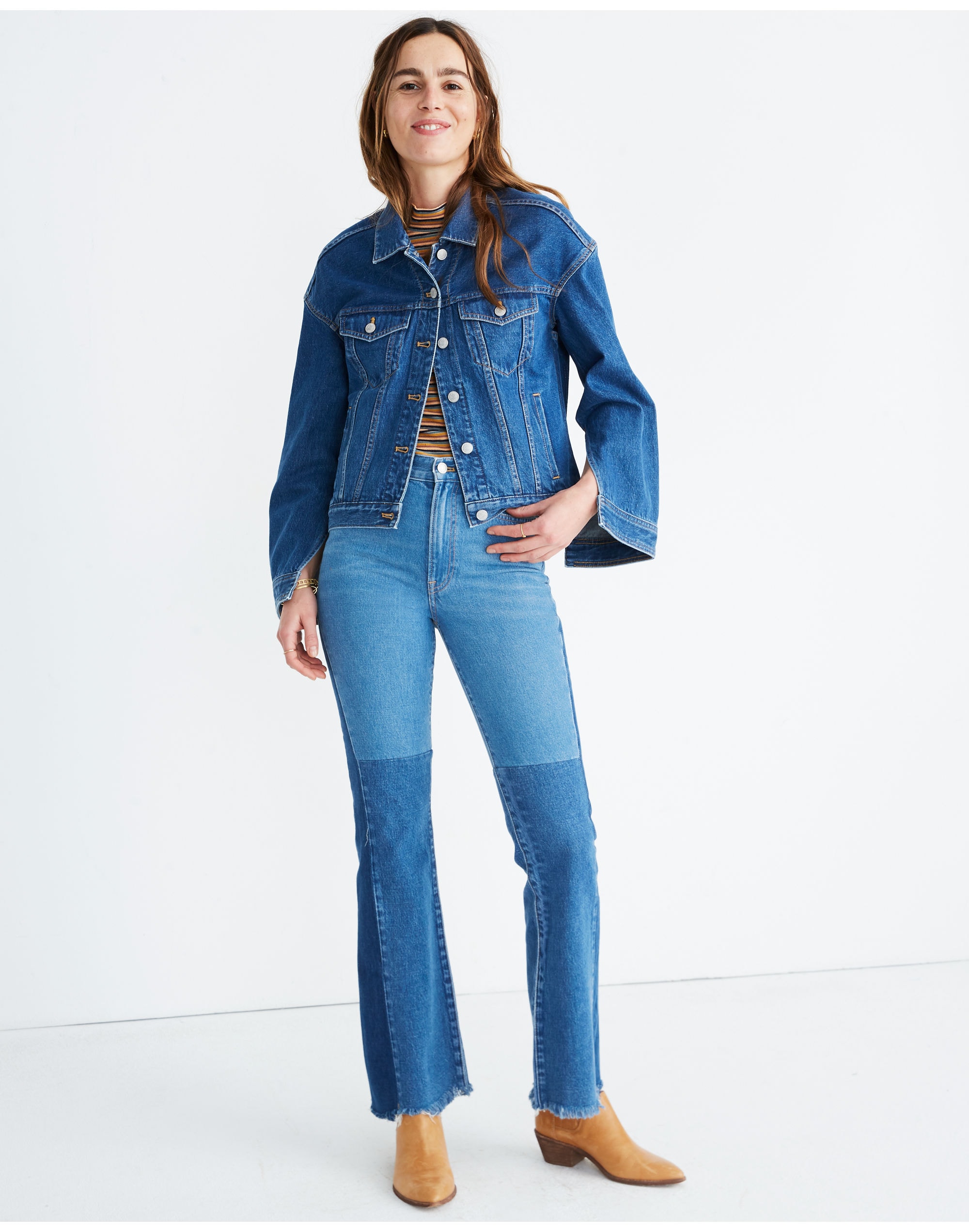 Madewell x ISKO&trade; Reconstructed Jean Jacket