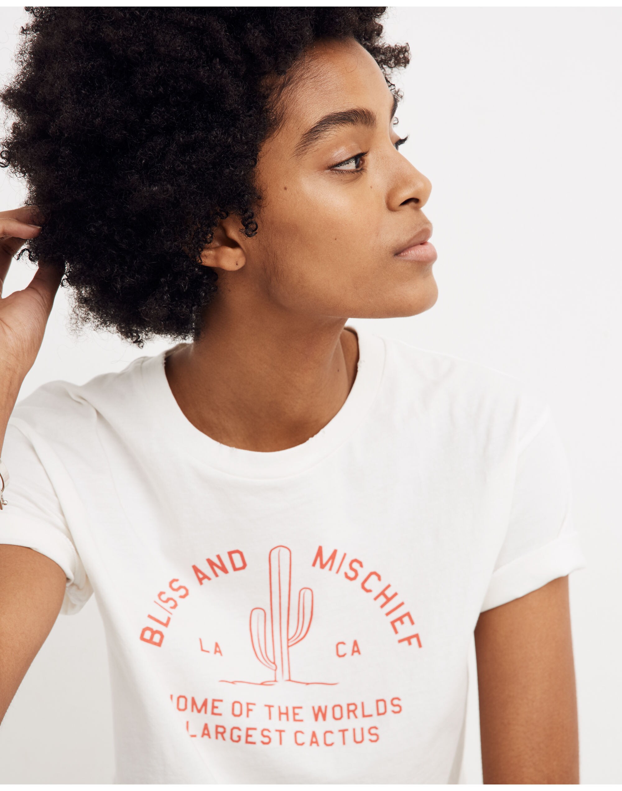 Bliss &amp; Mischief&reg; Bliss Home of the World's Largest Cactus Destroyed Tee