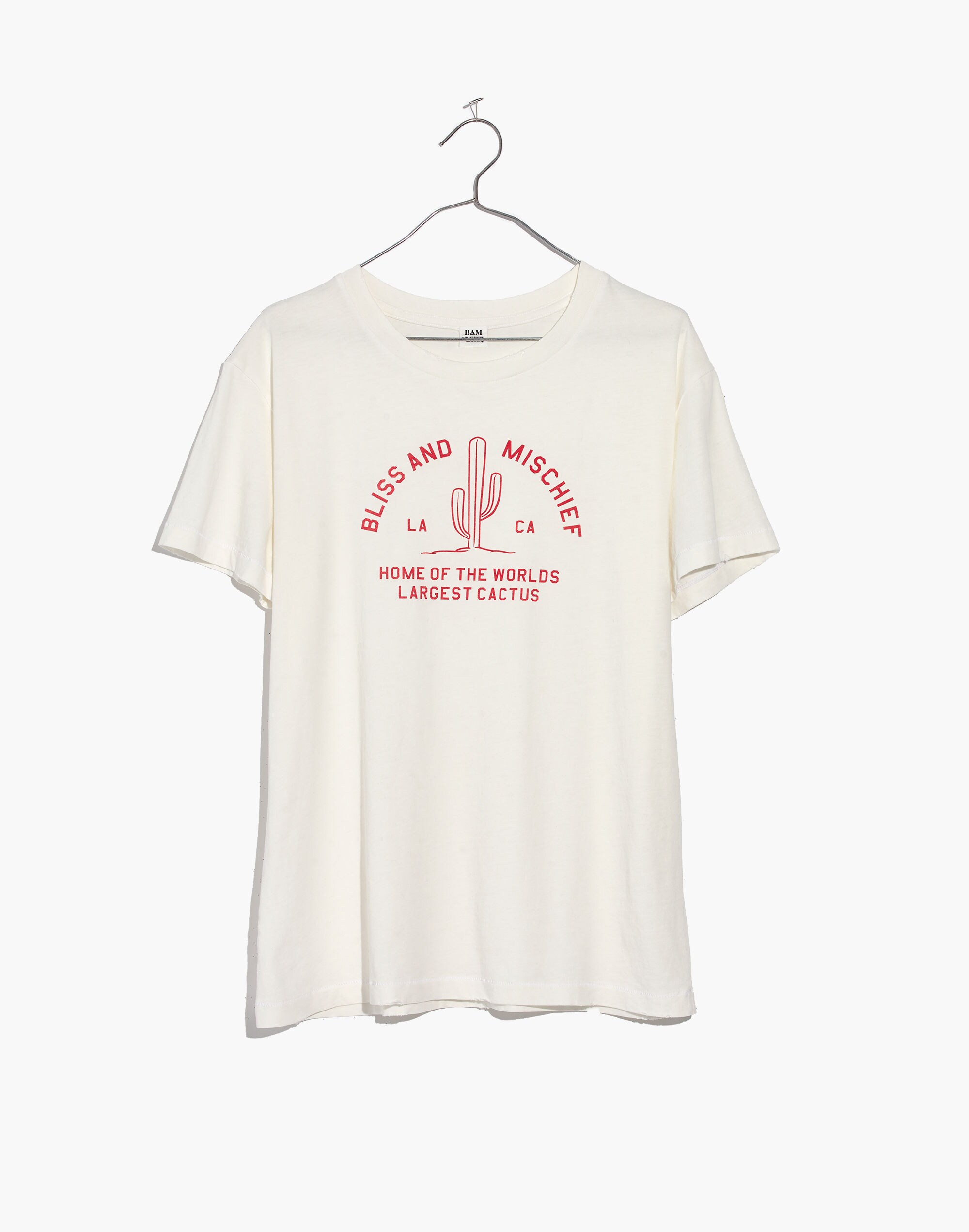 Bliss &amp; Mischief&reg; Bliss Home of the World's Largest Cactus Destroyed Tee