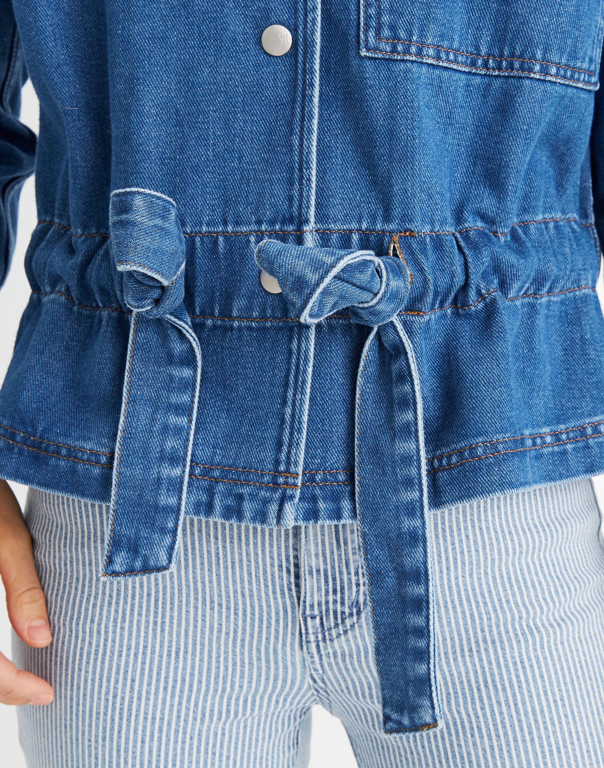 Denim Southlake Military Jacket