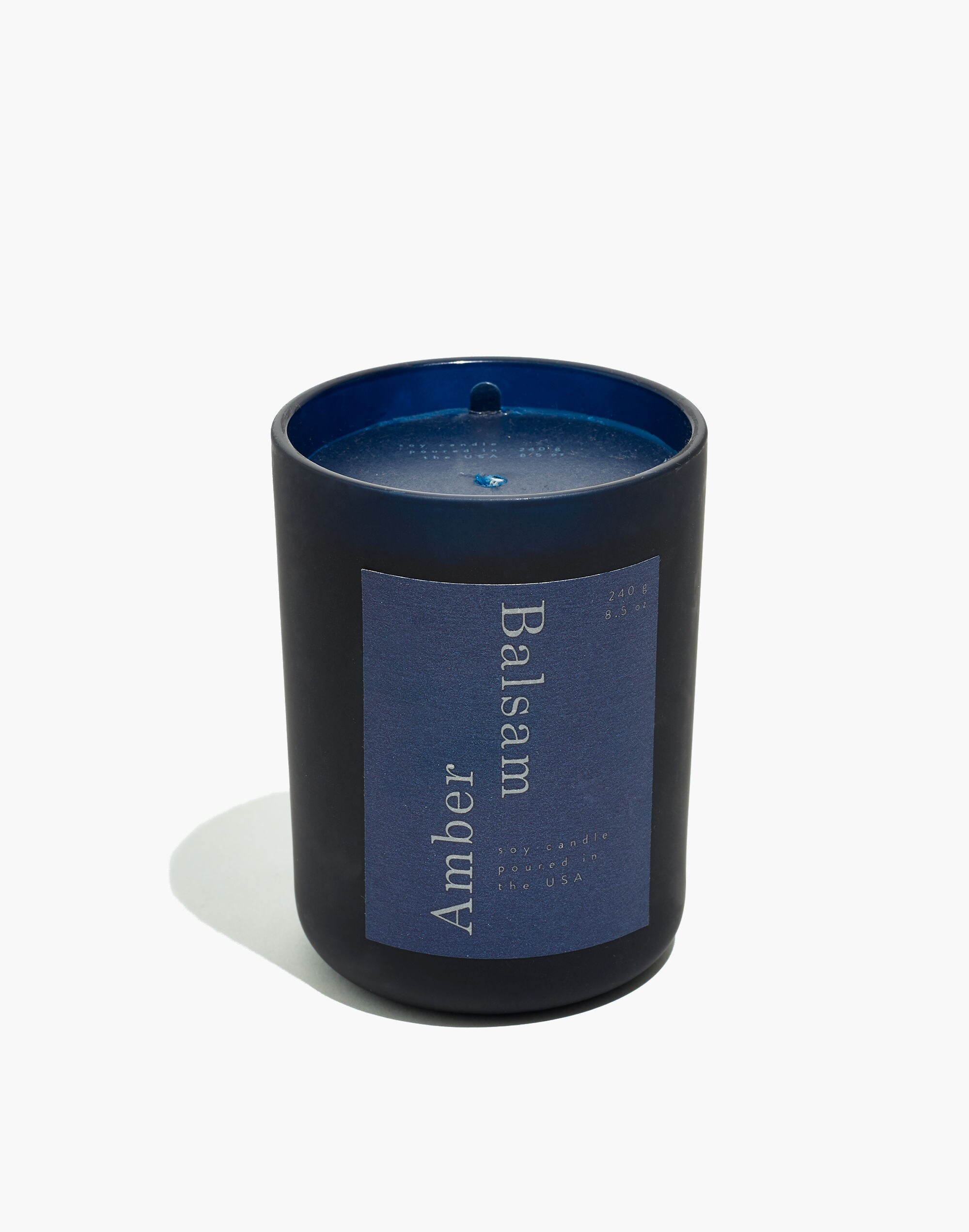 Frosted Glass Tumbler Candle