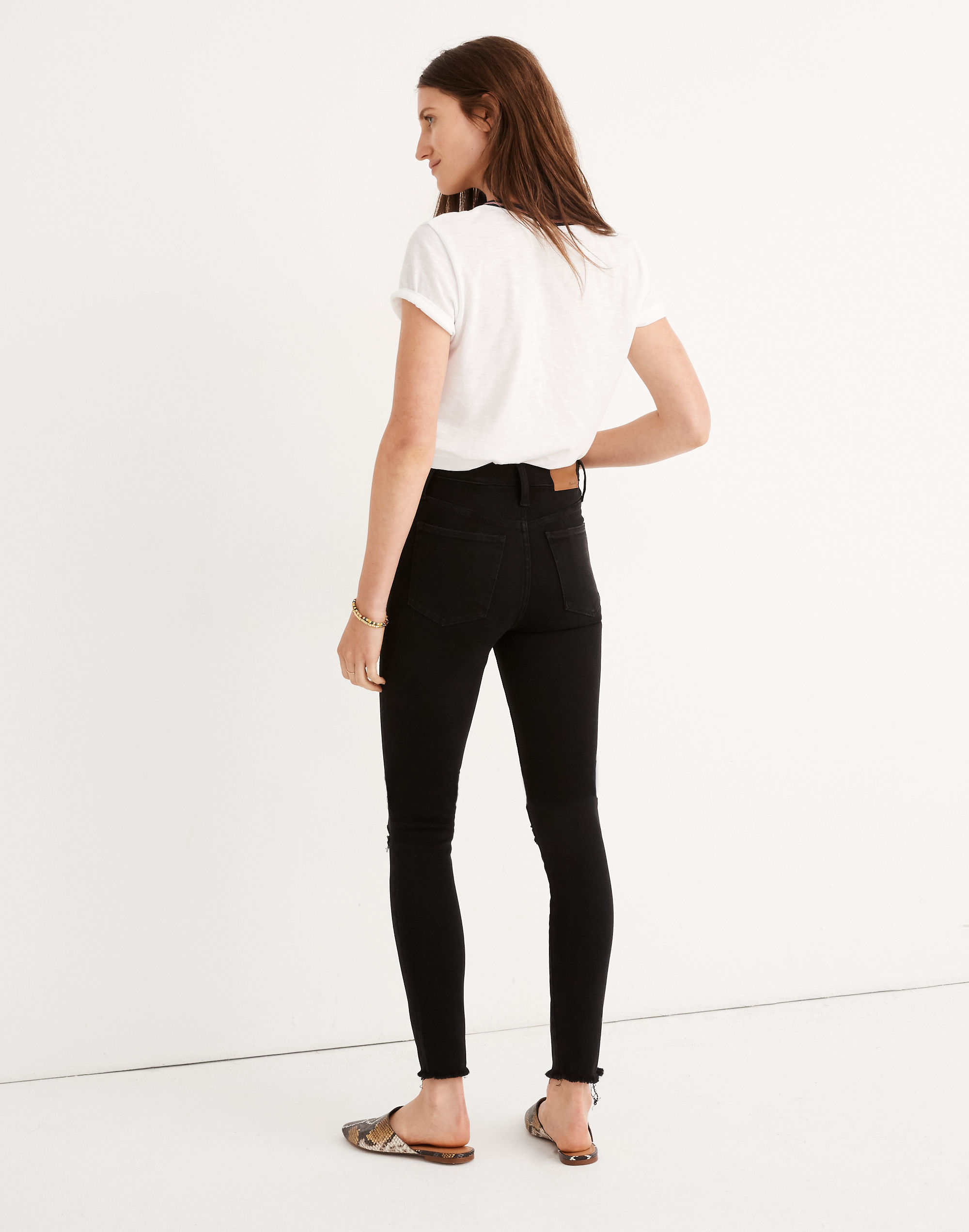 10" High-Rise Roadtripper Jeggings: Button-Front Edition