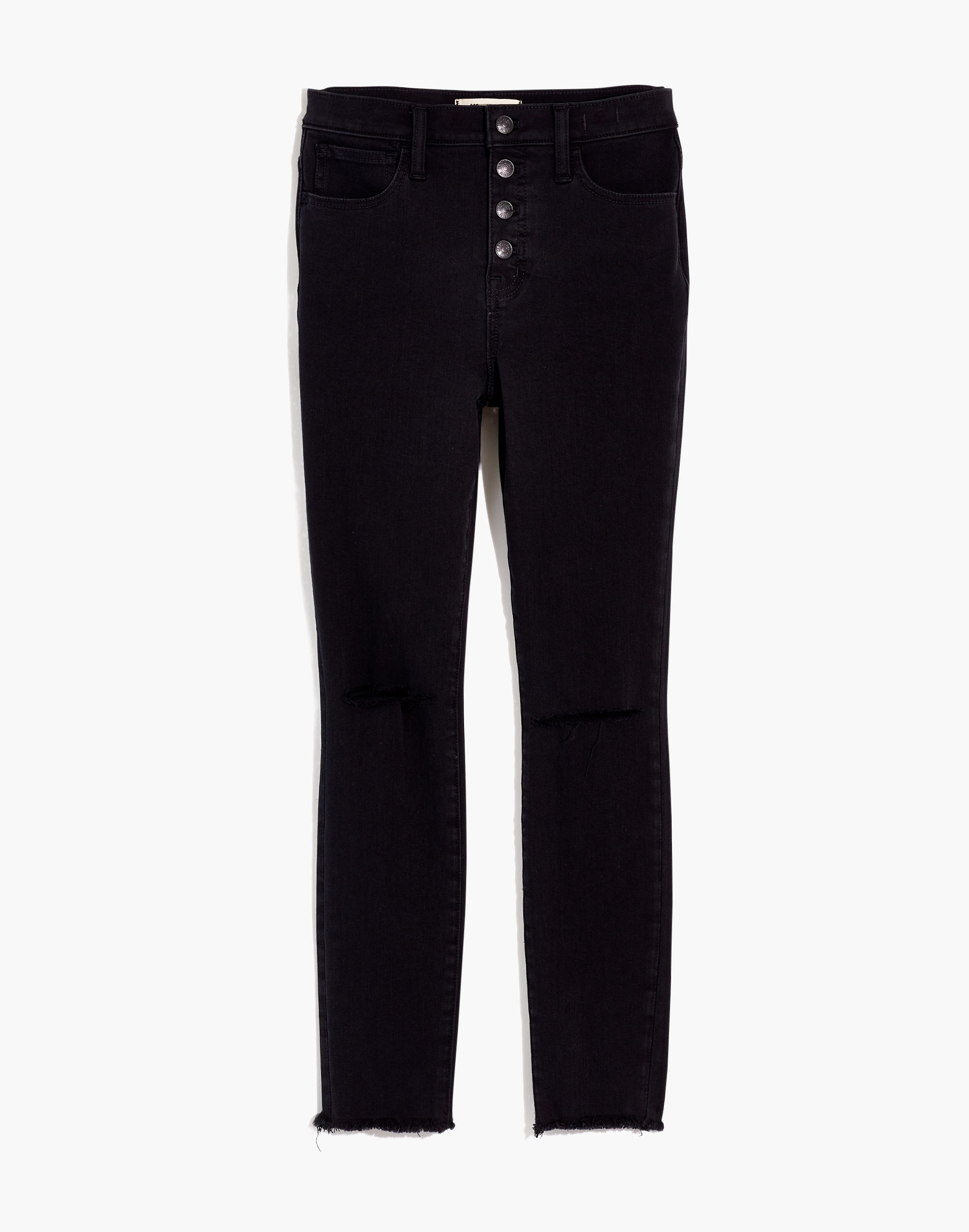Tall 10" High-Rise Roadtripper Jeggings: Button-Front Edition