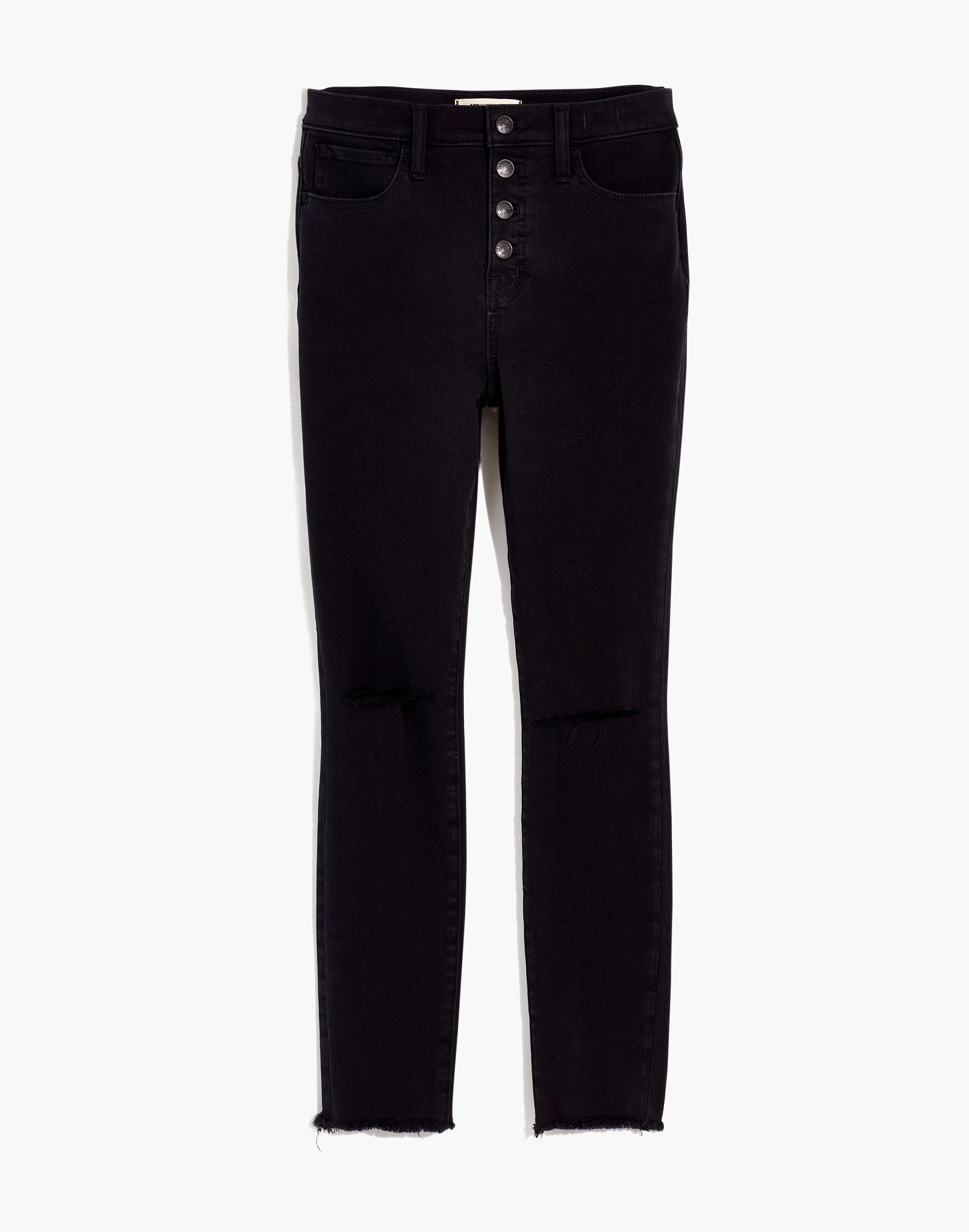 10" High-Rise Roadtripper Jeggings: Button-Front Edition