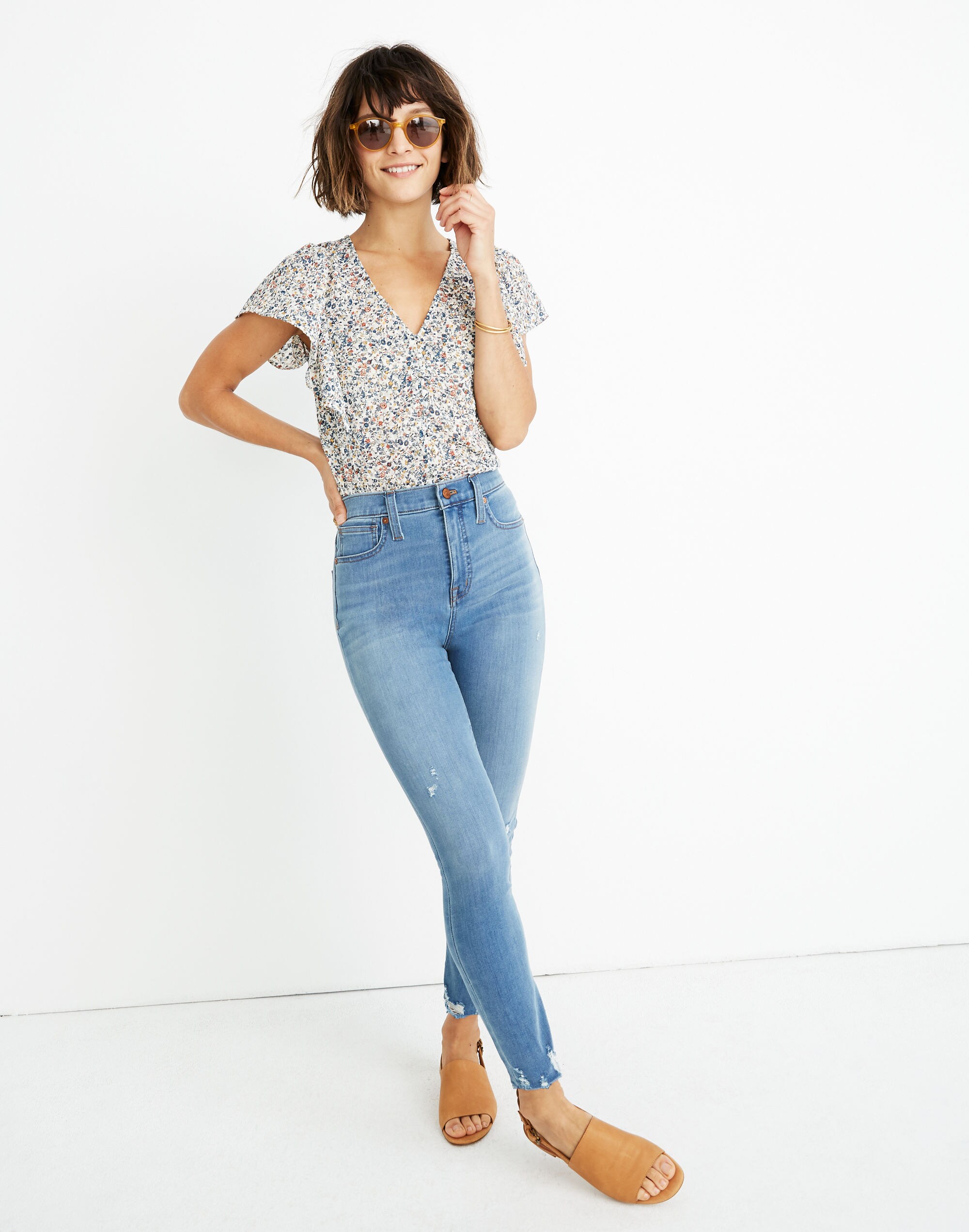 10" High-Rise Roadtripper Jeggings in Jancey Wash