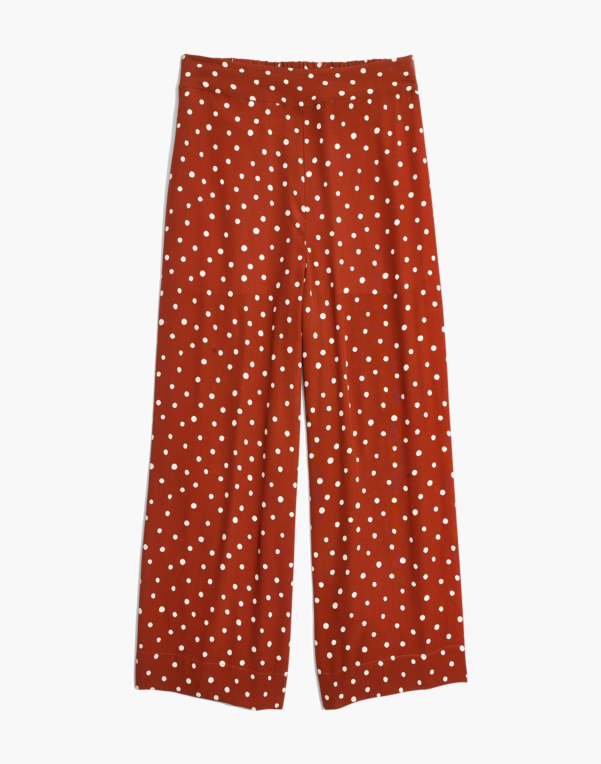 Tall Huston Pull-On Crop Pants in Inkspot Dots