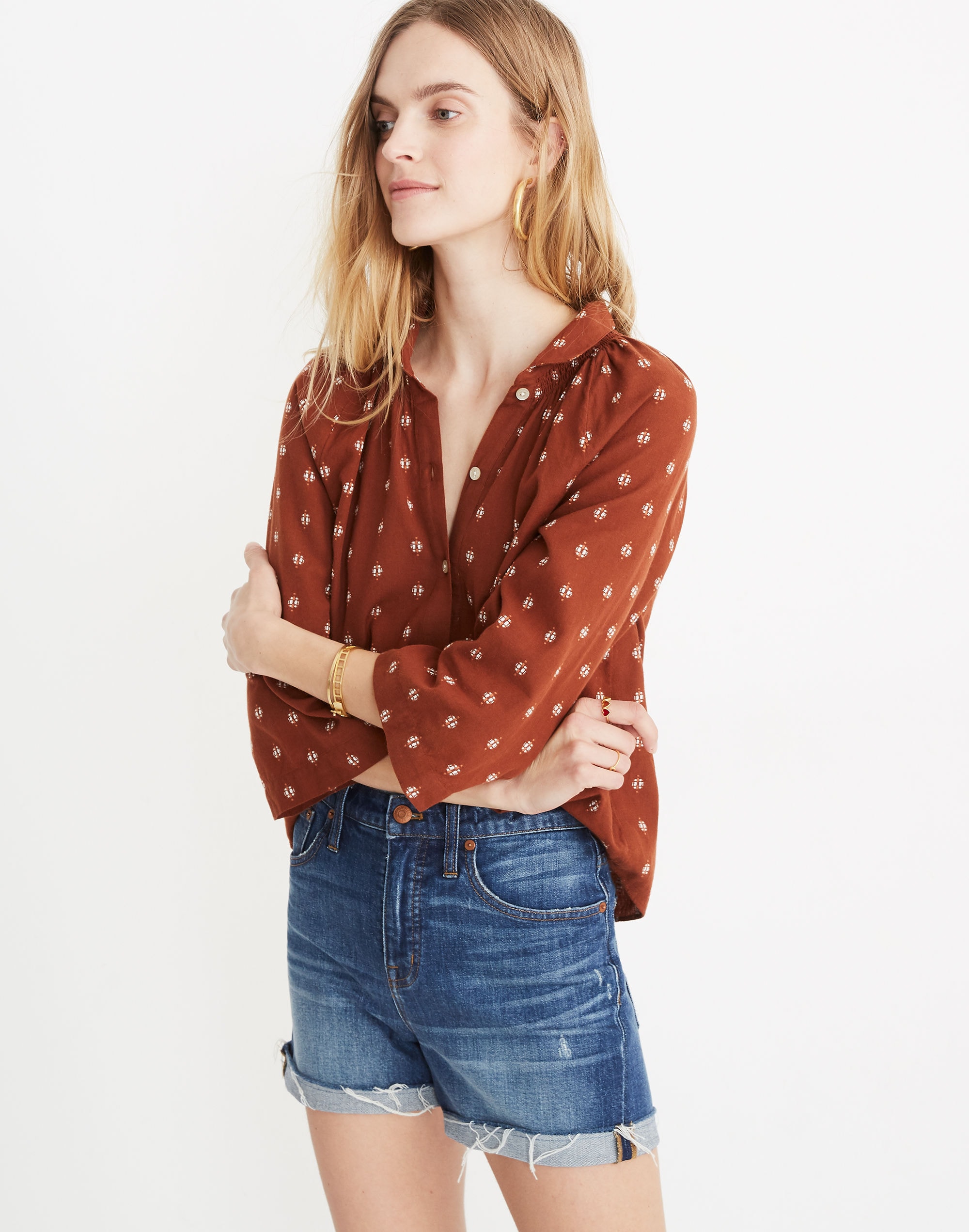 raglan peasant shirt