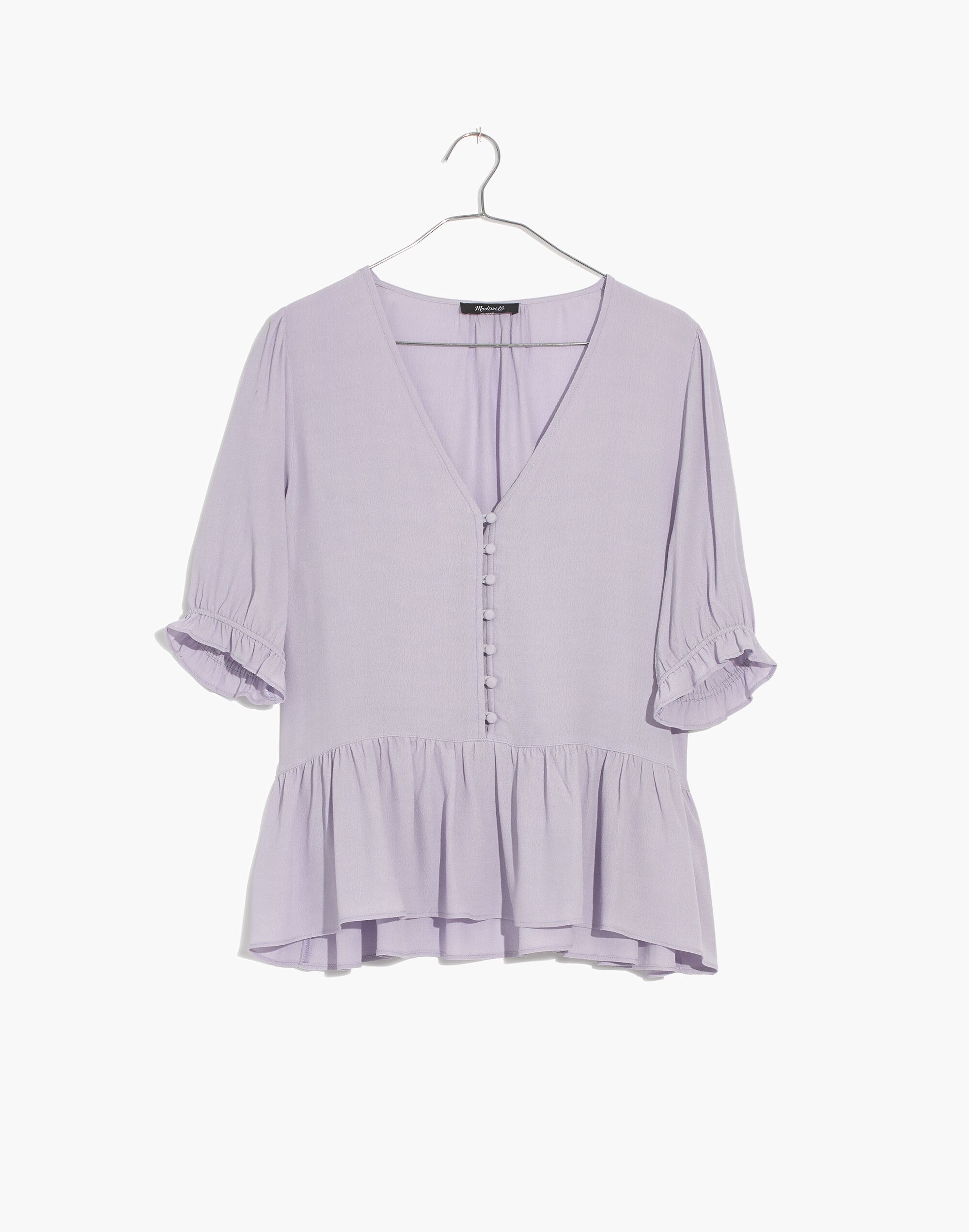 Courtyard Ruffle-Hem Top