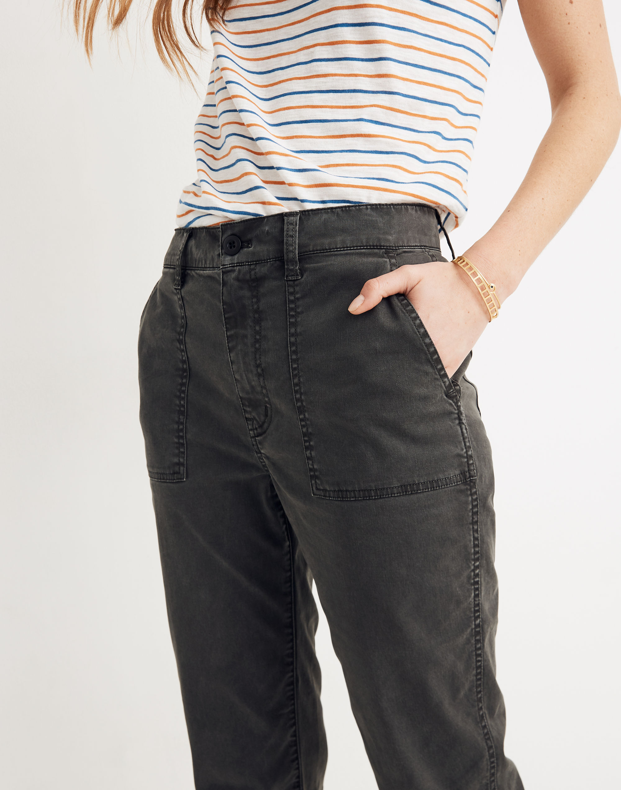 Stovepipe Fatigue Pants: TENCEL&trade; Lyocell Edition