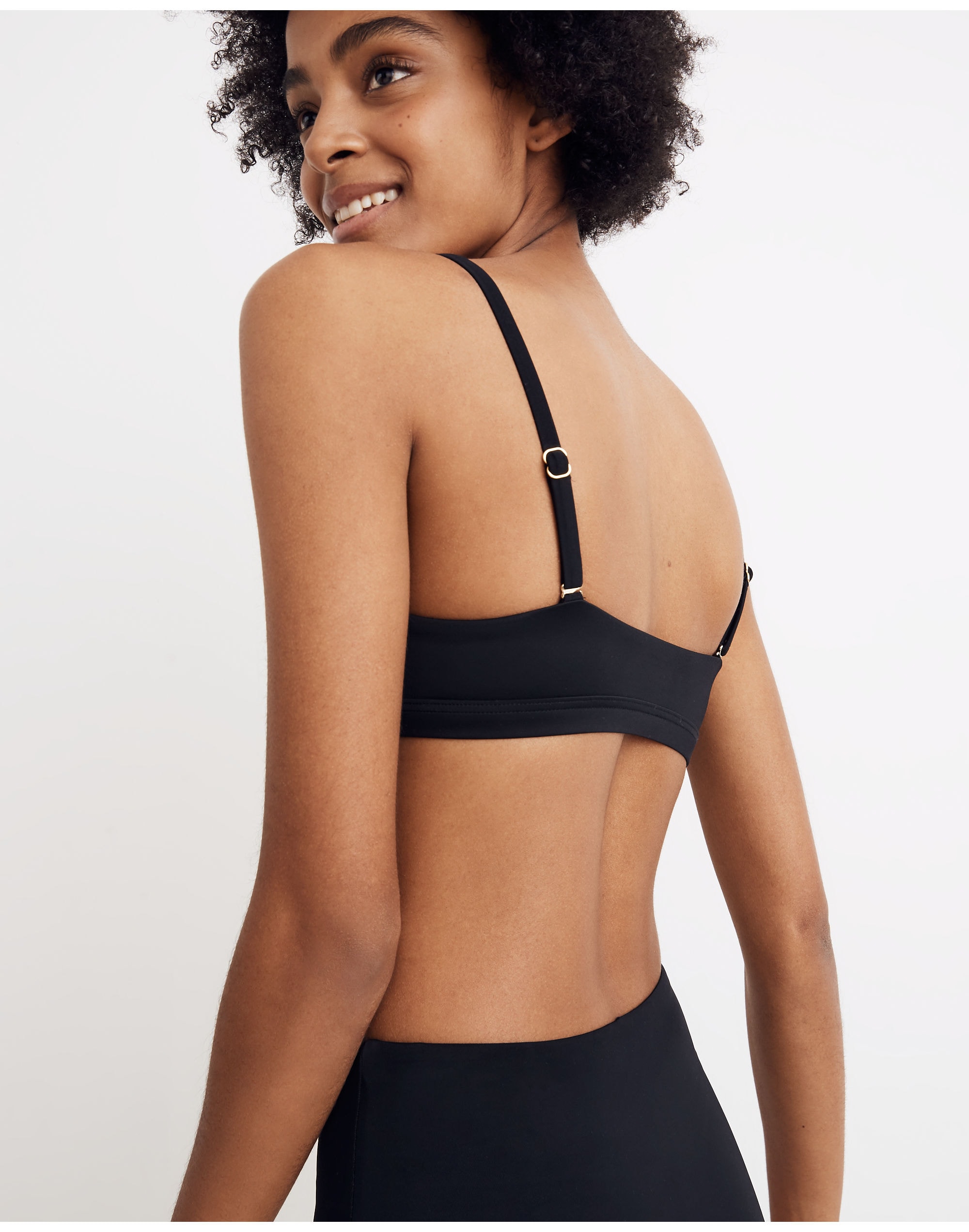 Madewell Second Wave Sport Bikini Top