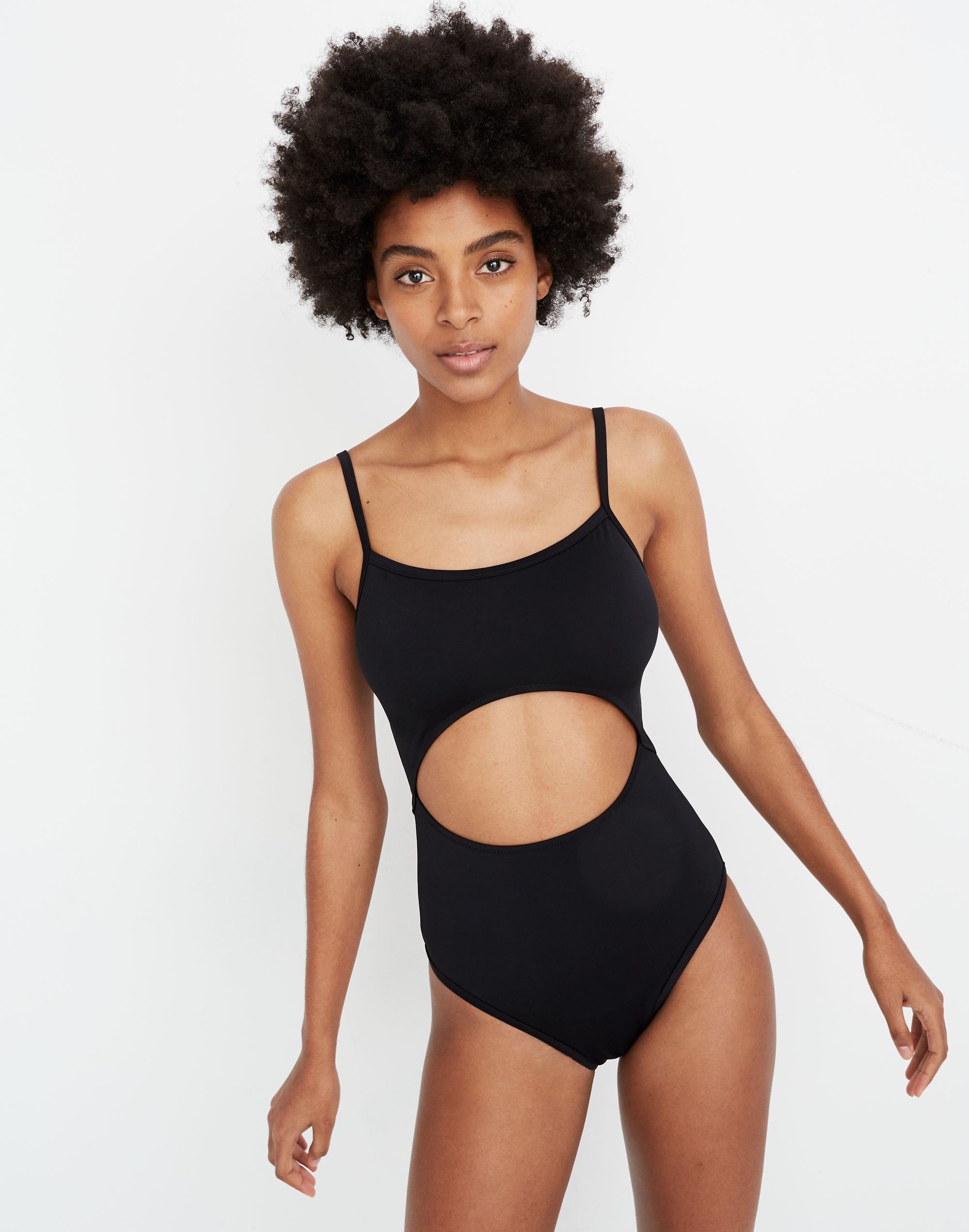 Madewell Second Wave Cutout One-Piece Swimsuit