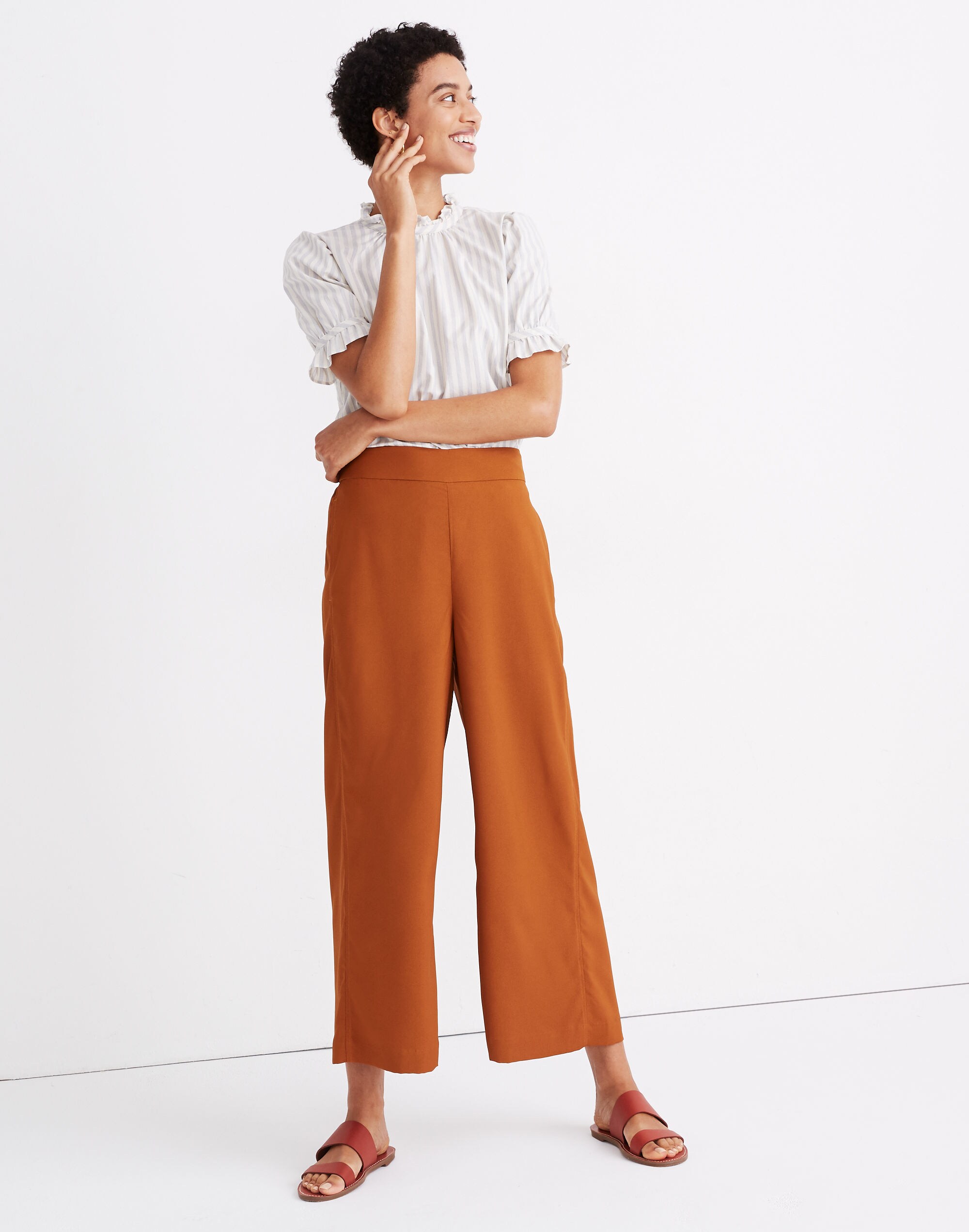 Huston Pull-On Crop Pants