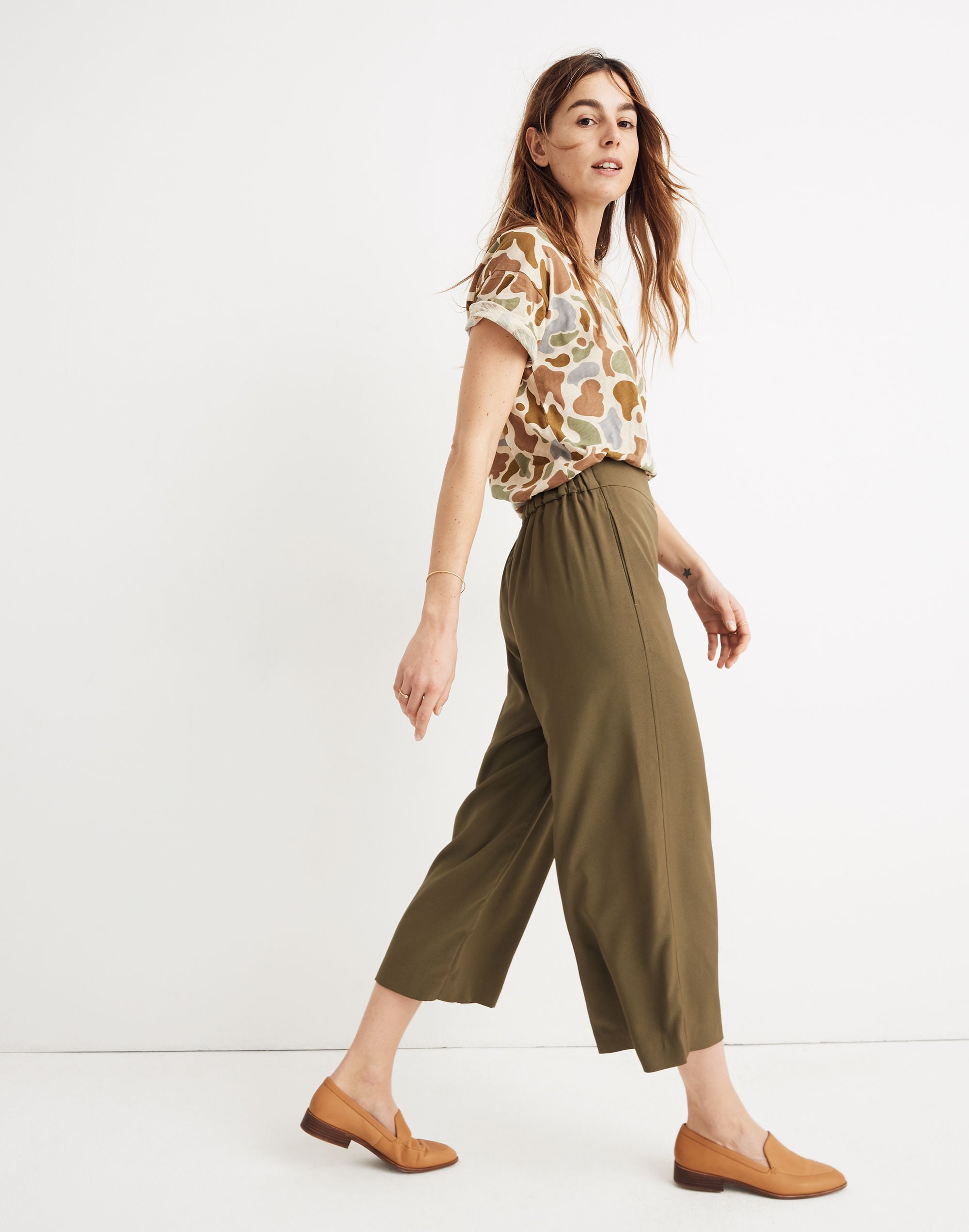 Huston Pull-On Crop Pants