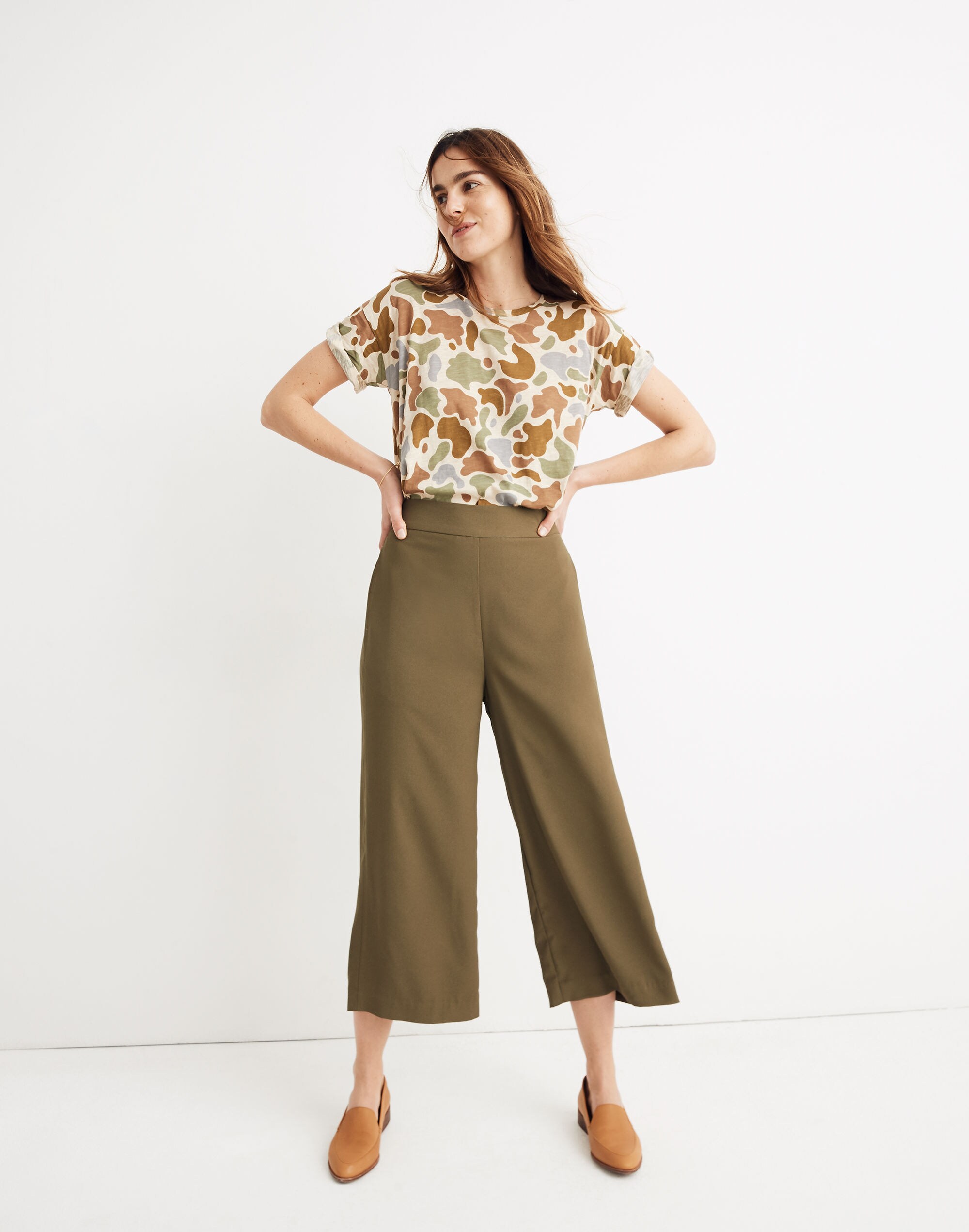Huston Pull-On Crop Pants