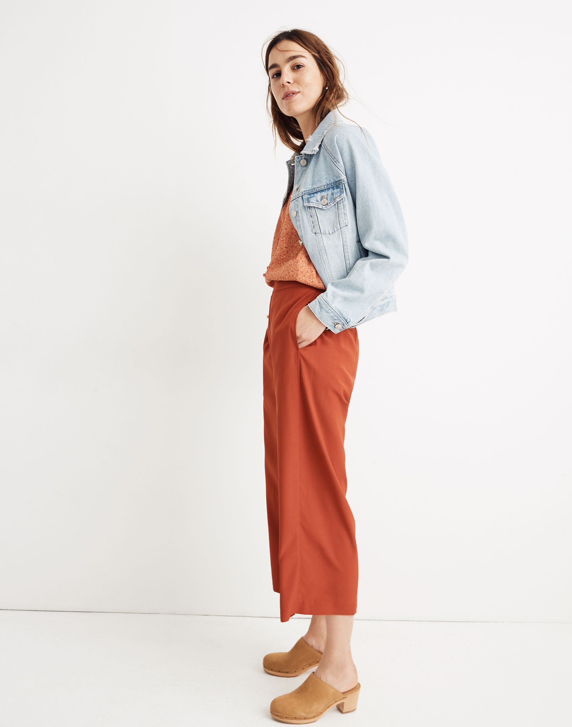 Tall Huston Pull-On Crop Pants