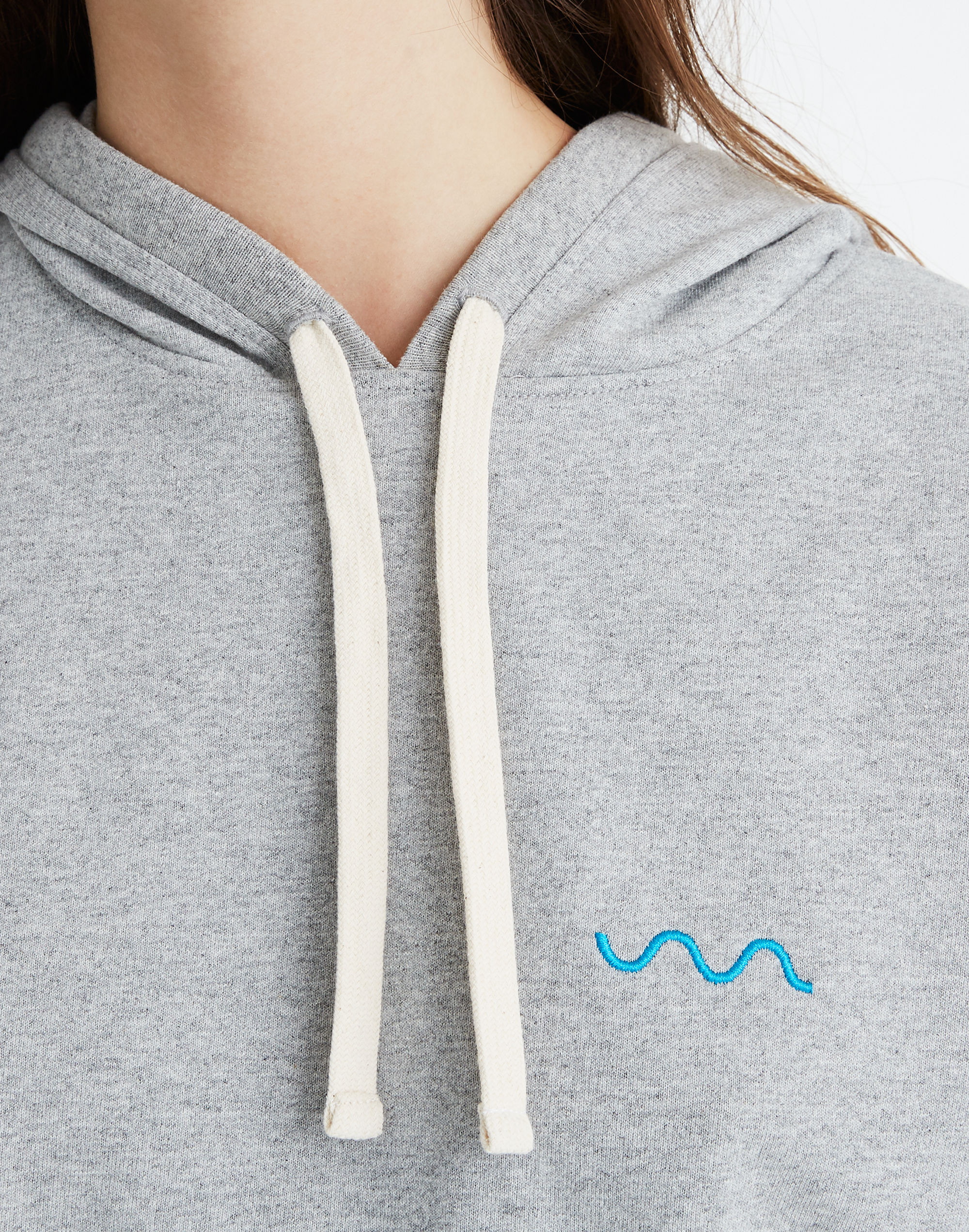 Madewell x charity: water Embroidered Hoodie Sweatshirt