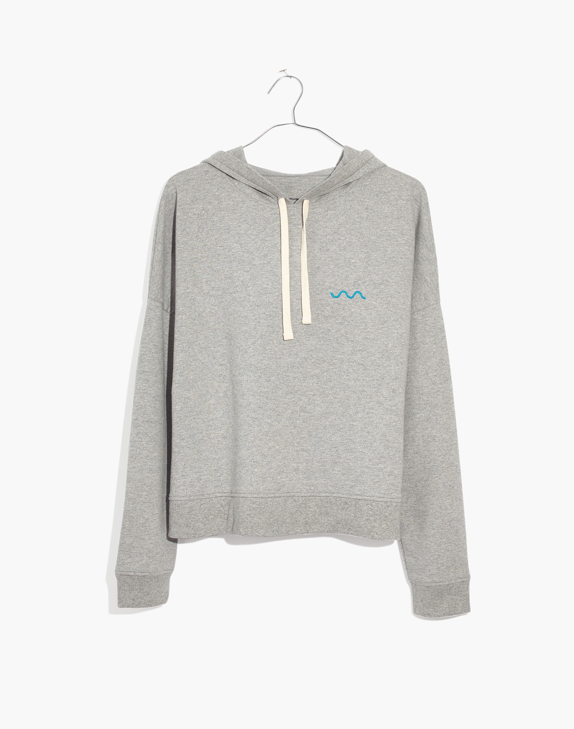 Madewell x charity: water Embroidered Hoodie Sweatshirt