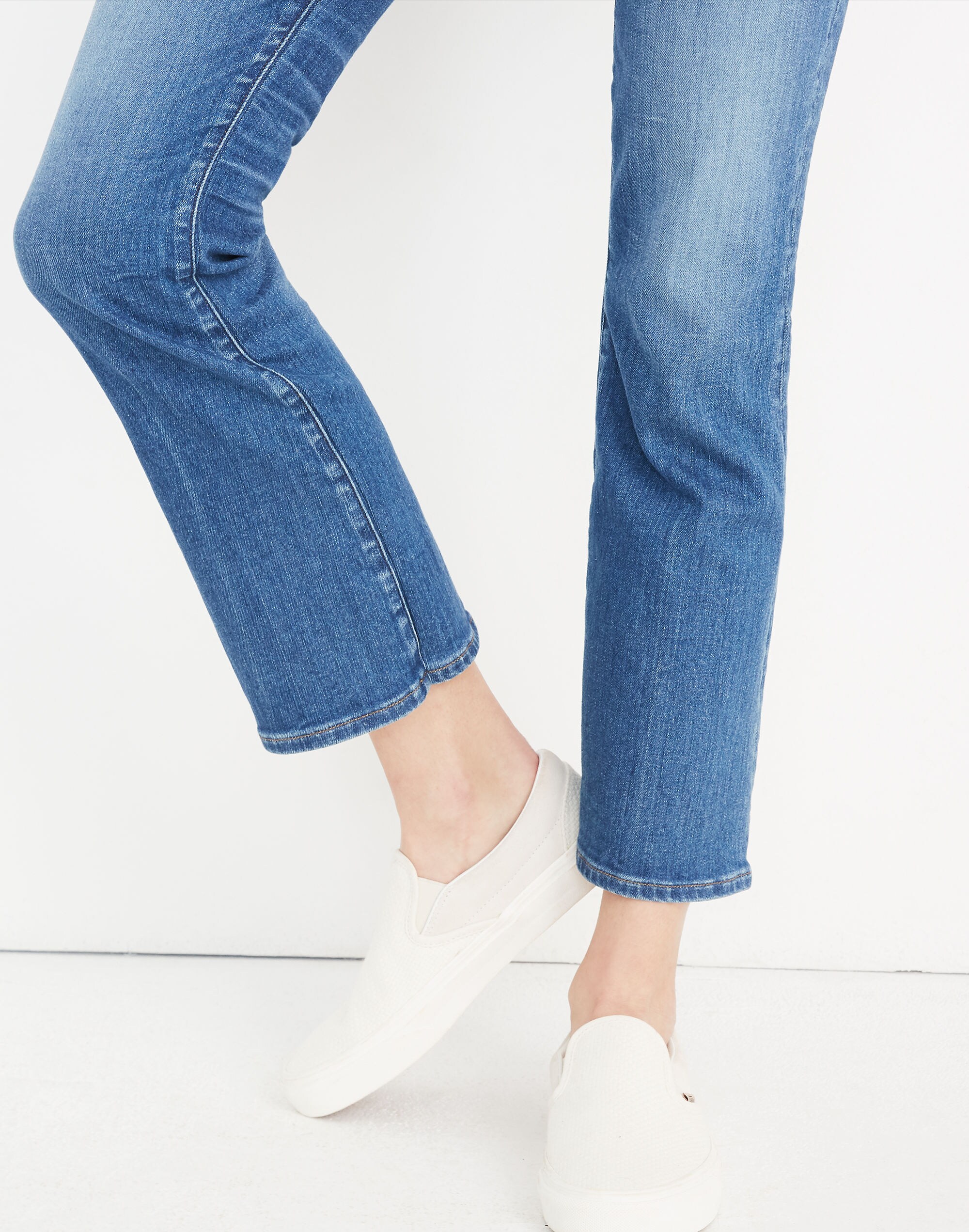 Vans&reg; Unisex Classic Slip-On Sneakers in White Suede and Canvas