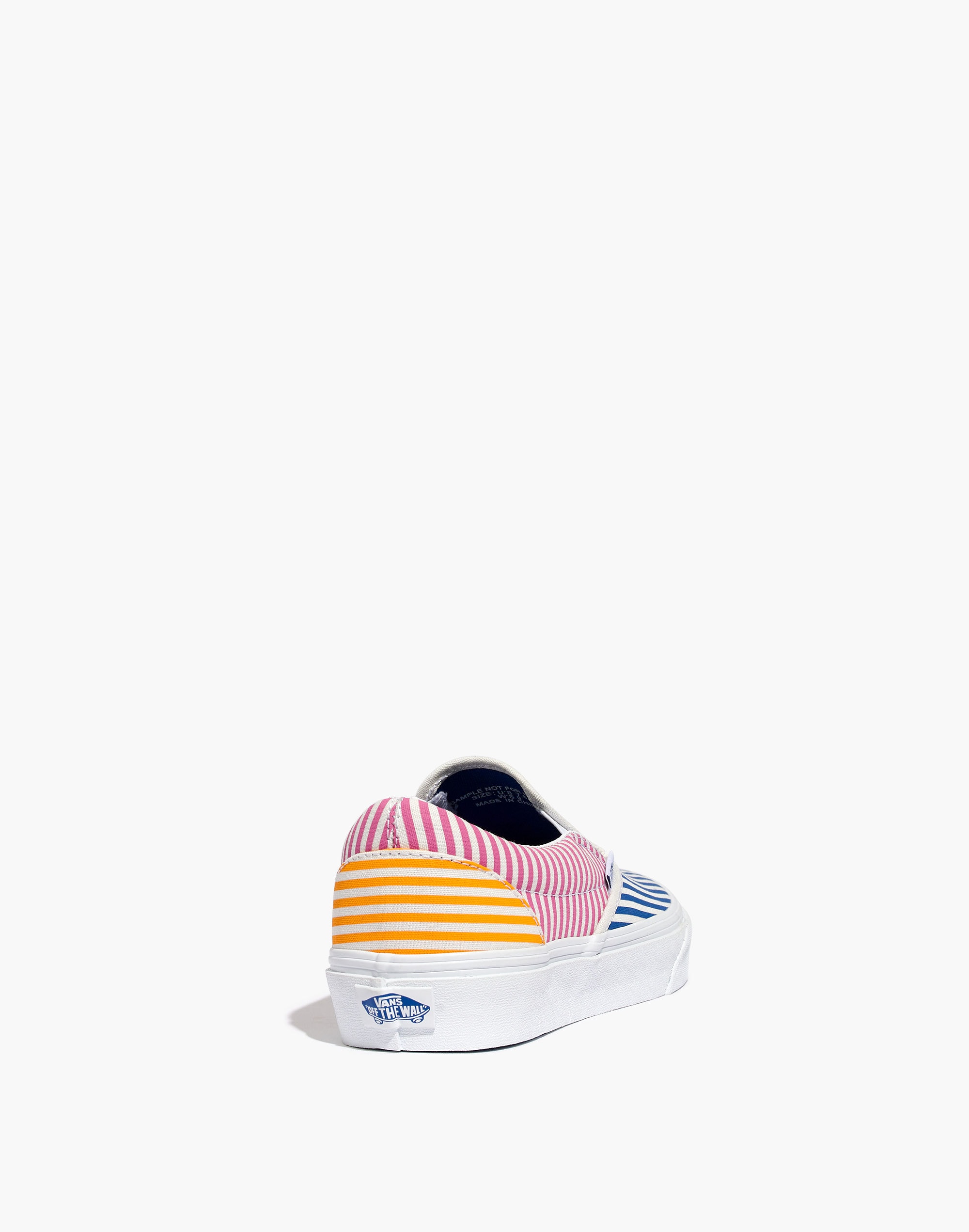 Vans&reg; Unisex Classic Slip-On Sneakers in Mix Stripes