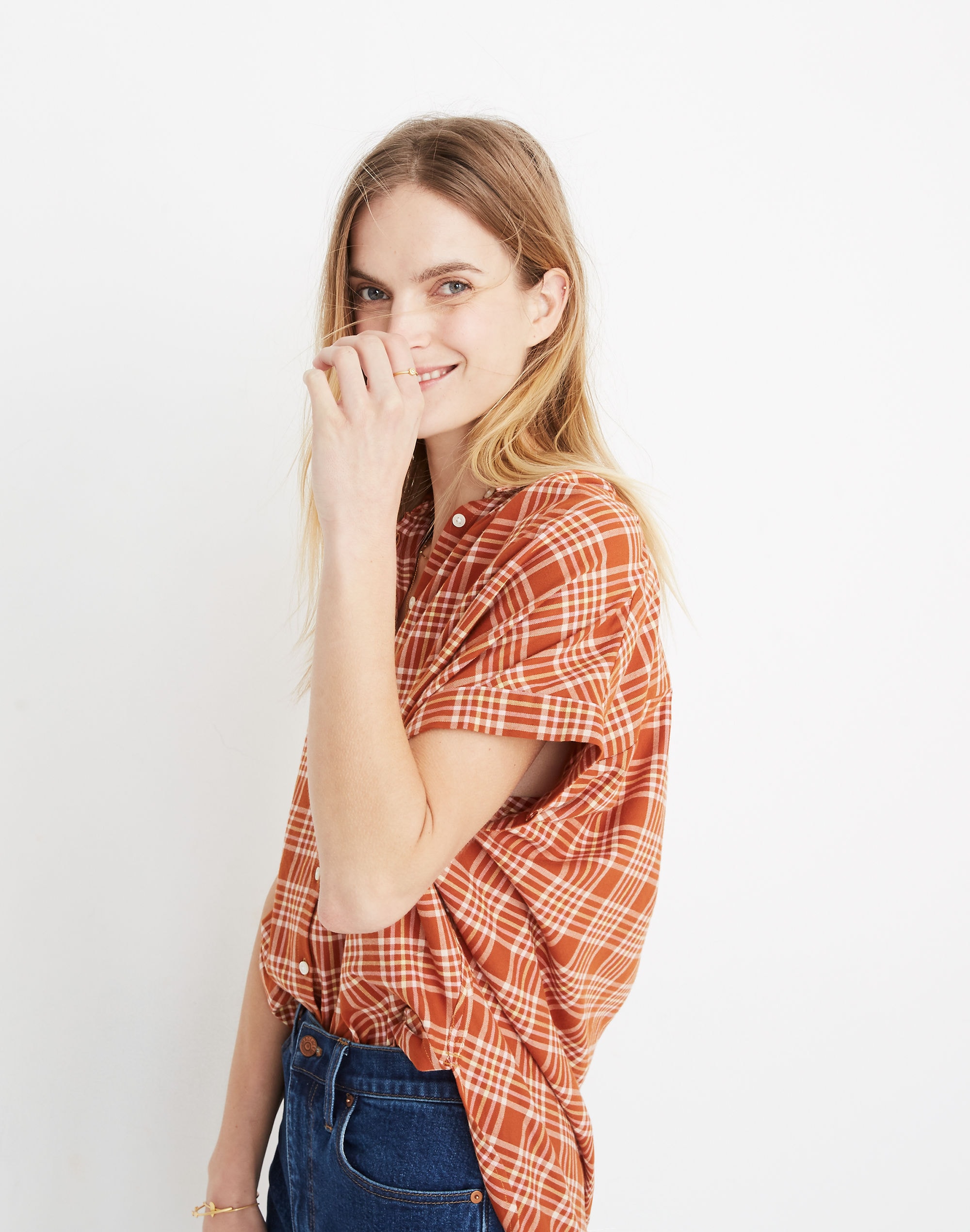 Central Shirt in Fieldgate Plaid