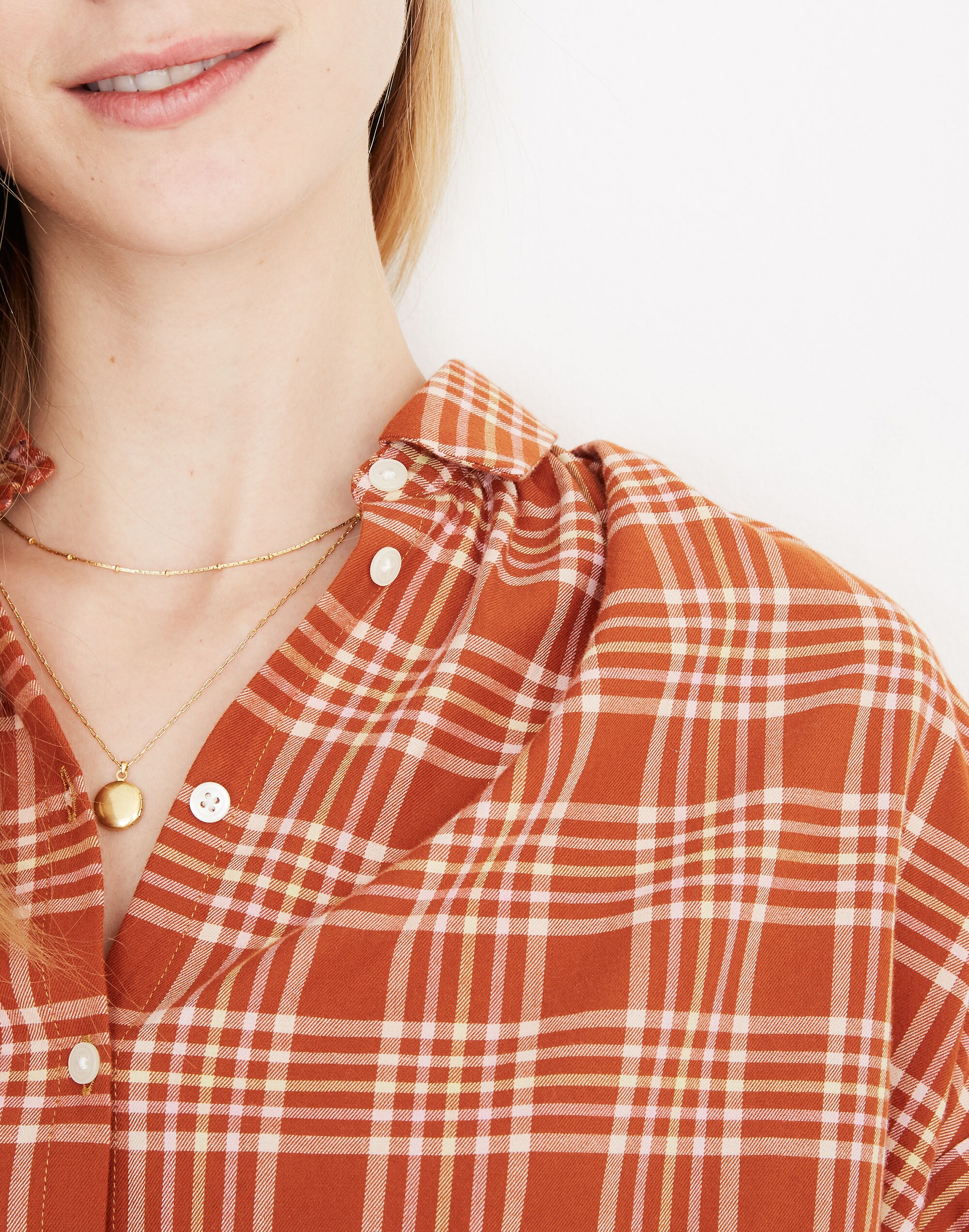 Central Shirt in Fieldgate Plaid