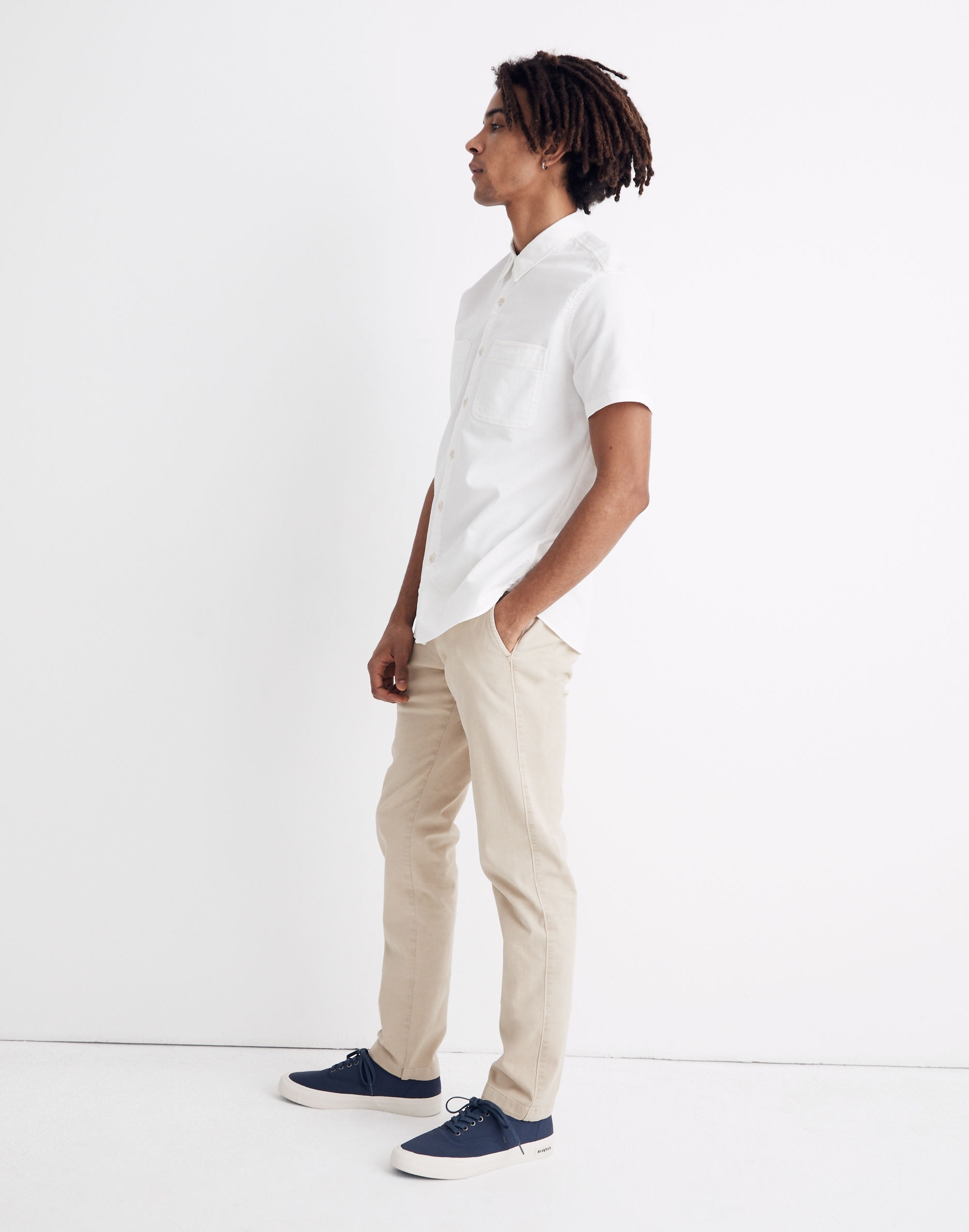 Short-Sleeve Button-Down Workshirt