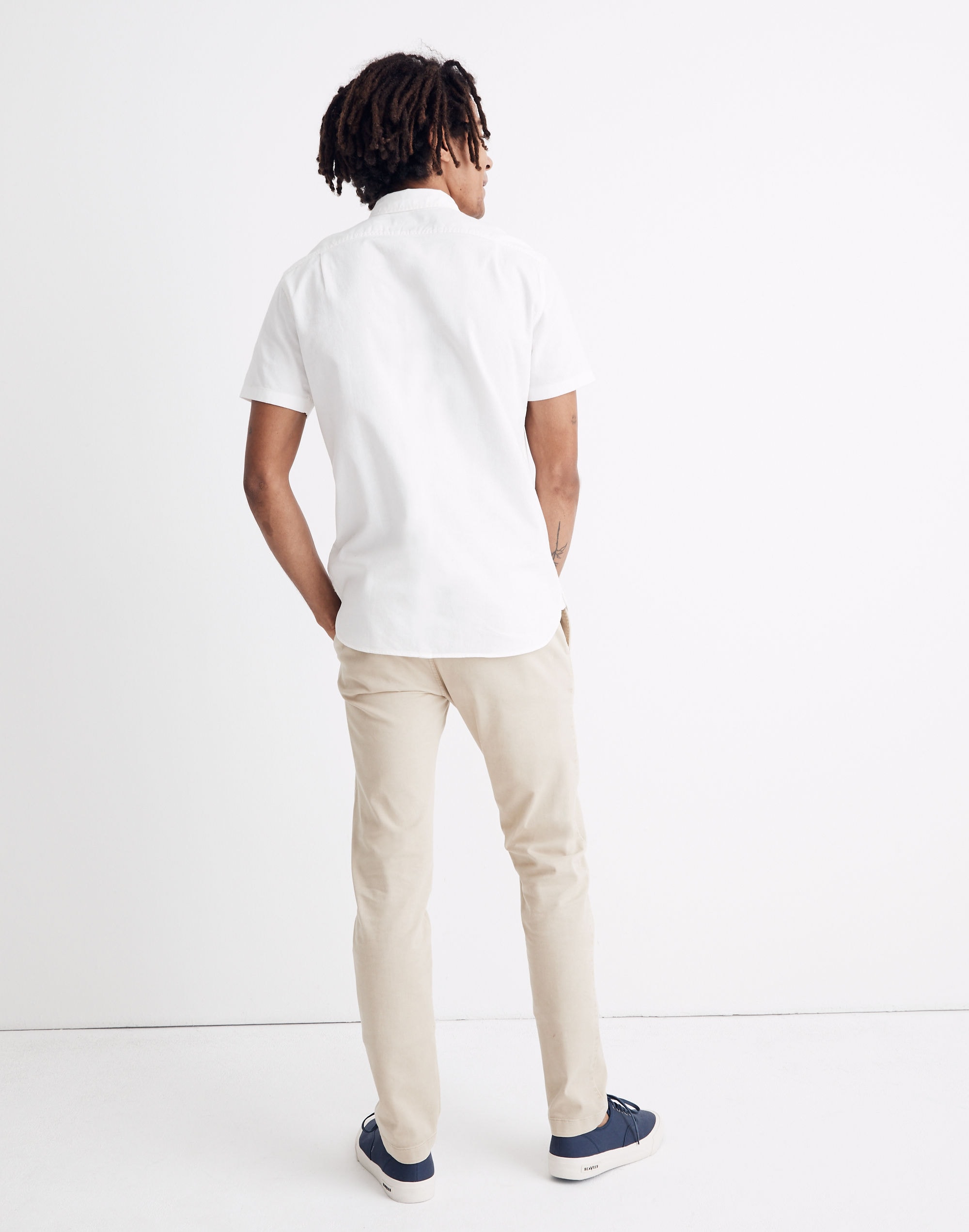 Short-Sleeve Button-Down Workshirt