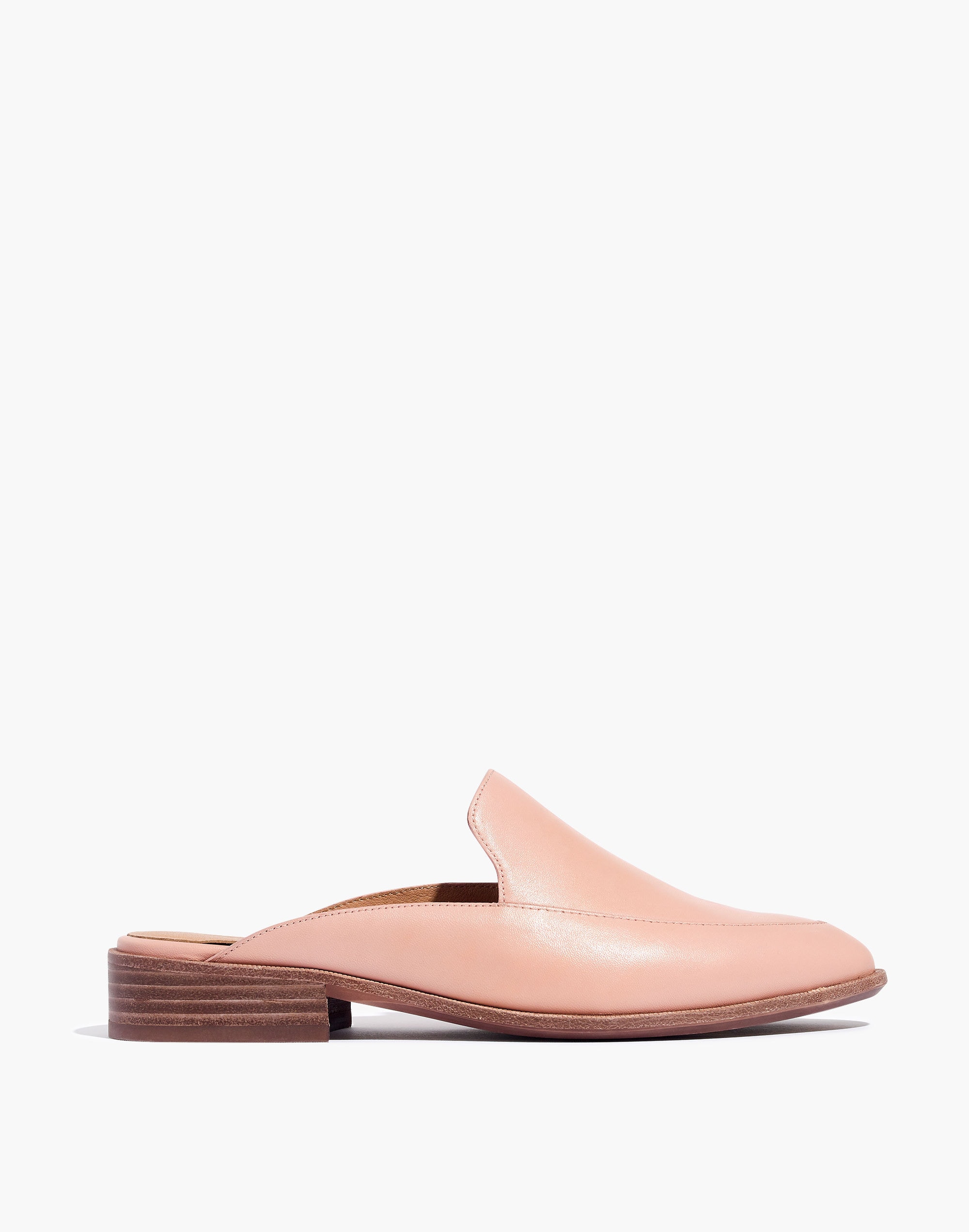 The Frances Loafer Mule in Leather