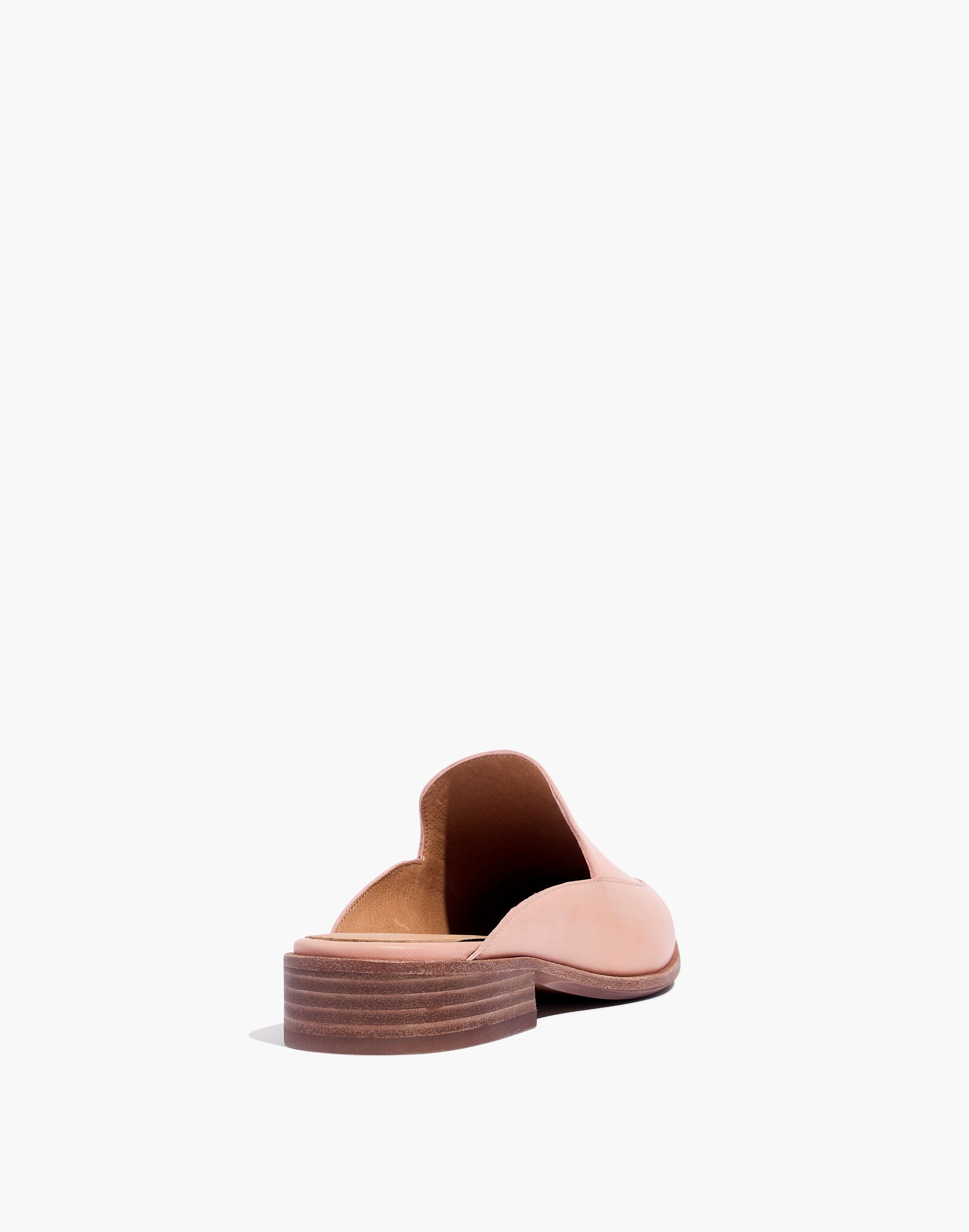 The Frances Loafer Mule in Leather