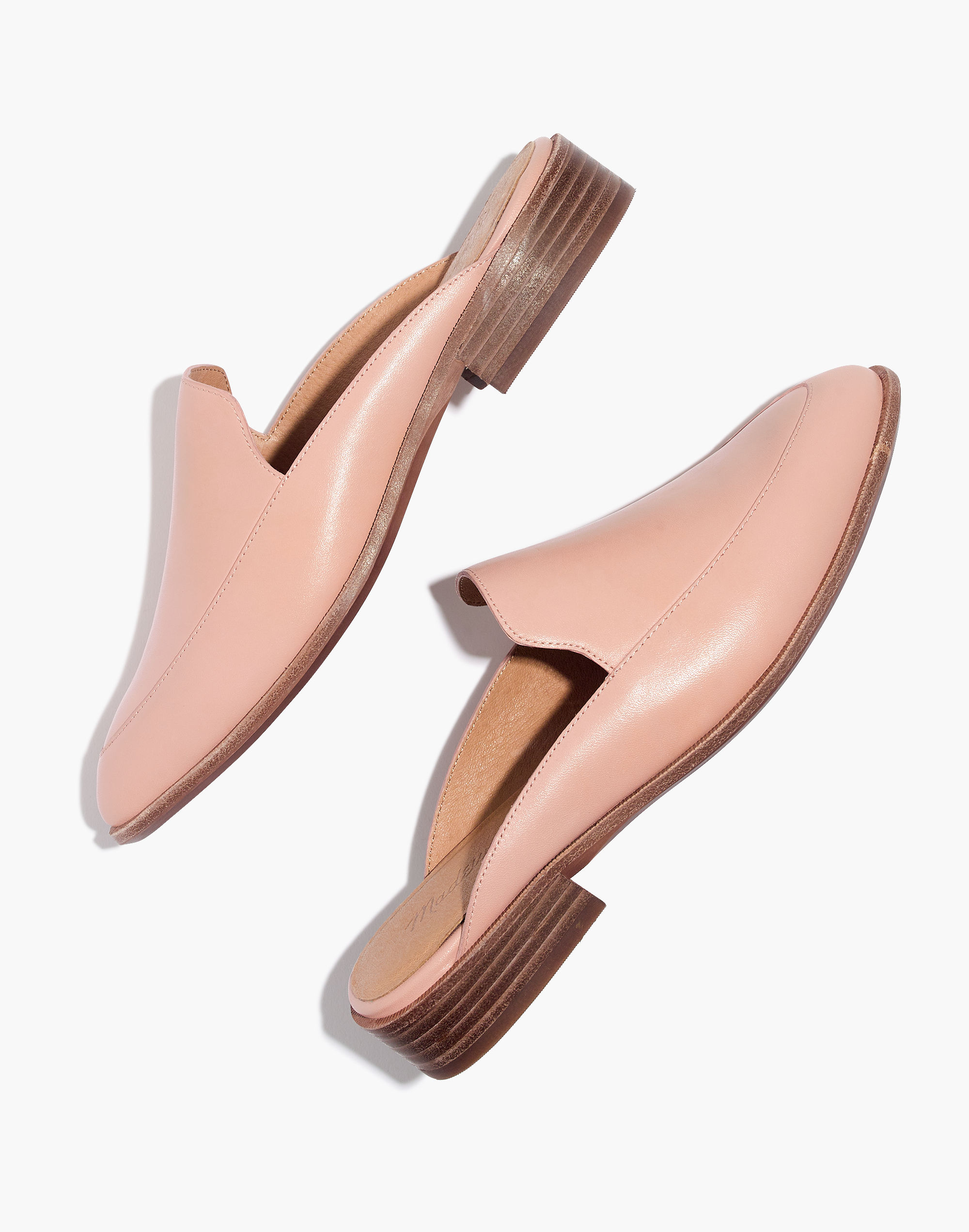 The Frances Loafer Mule in Leather