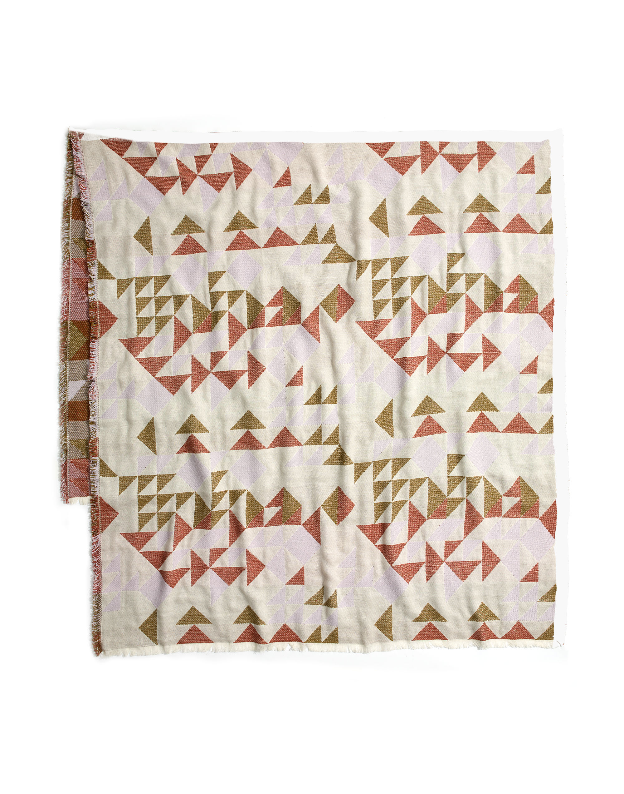 Patchwork Quilt Jacquard Scarf