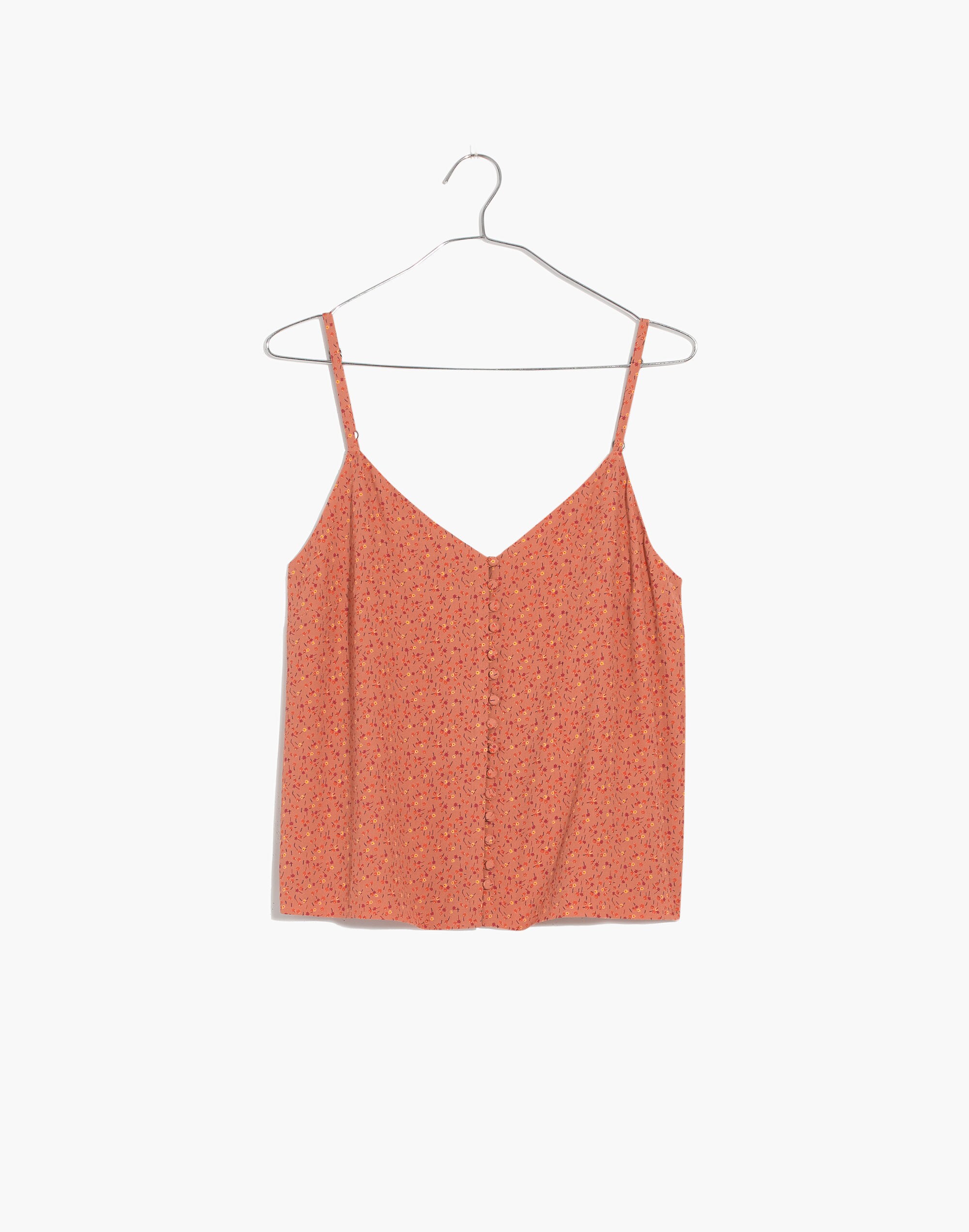 Button-Down Cami Top in Playground Posies