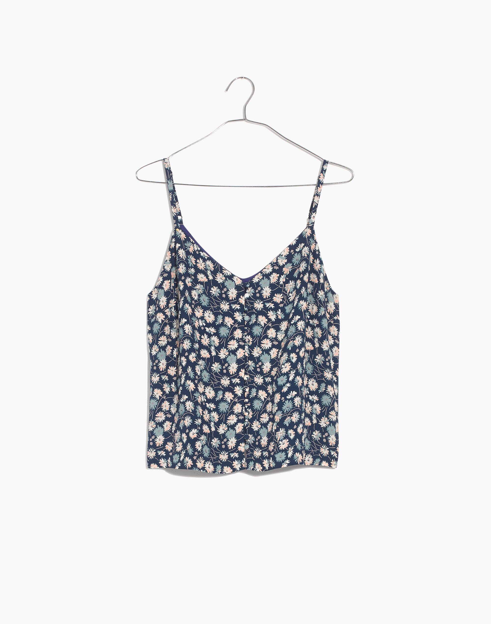 Button-Down Cami Top in French Floral