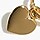 14K GOLD HEART