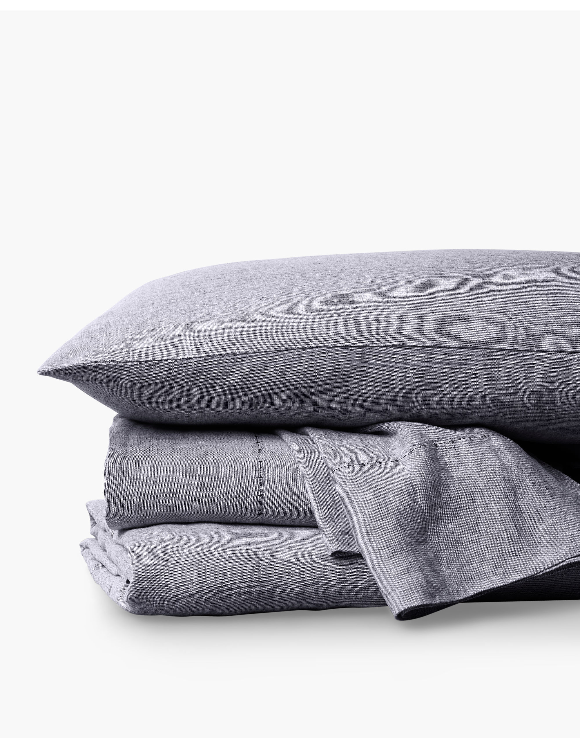 Coyuchi&reg; Organic Linen Chambray Queen Sheet Set