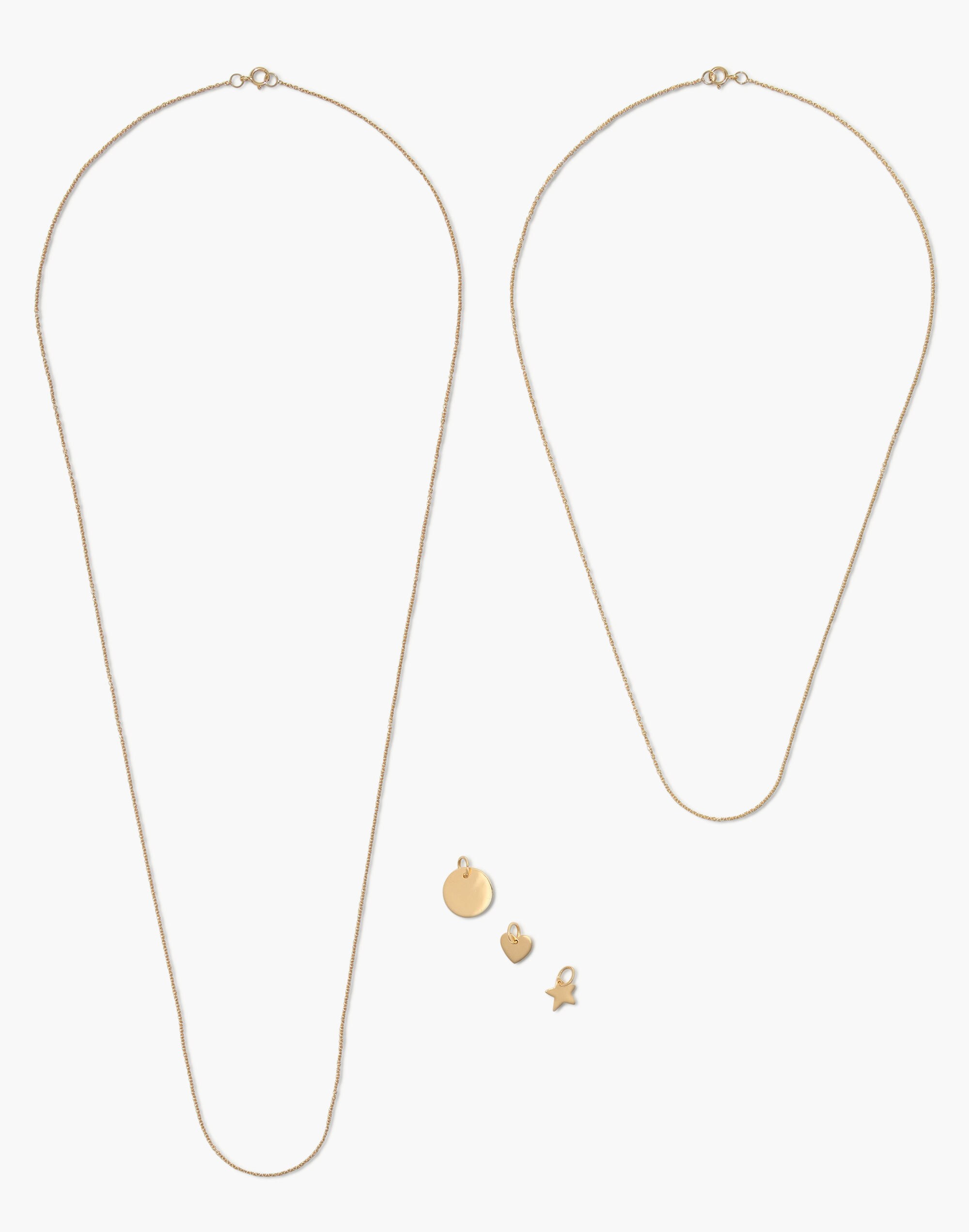 14k Gold 22" Chain Necklace