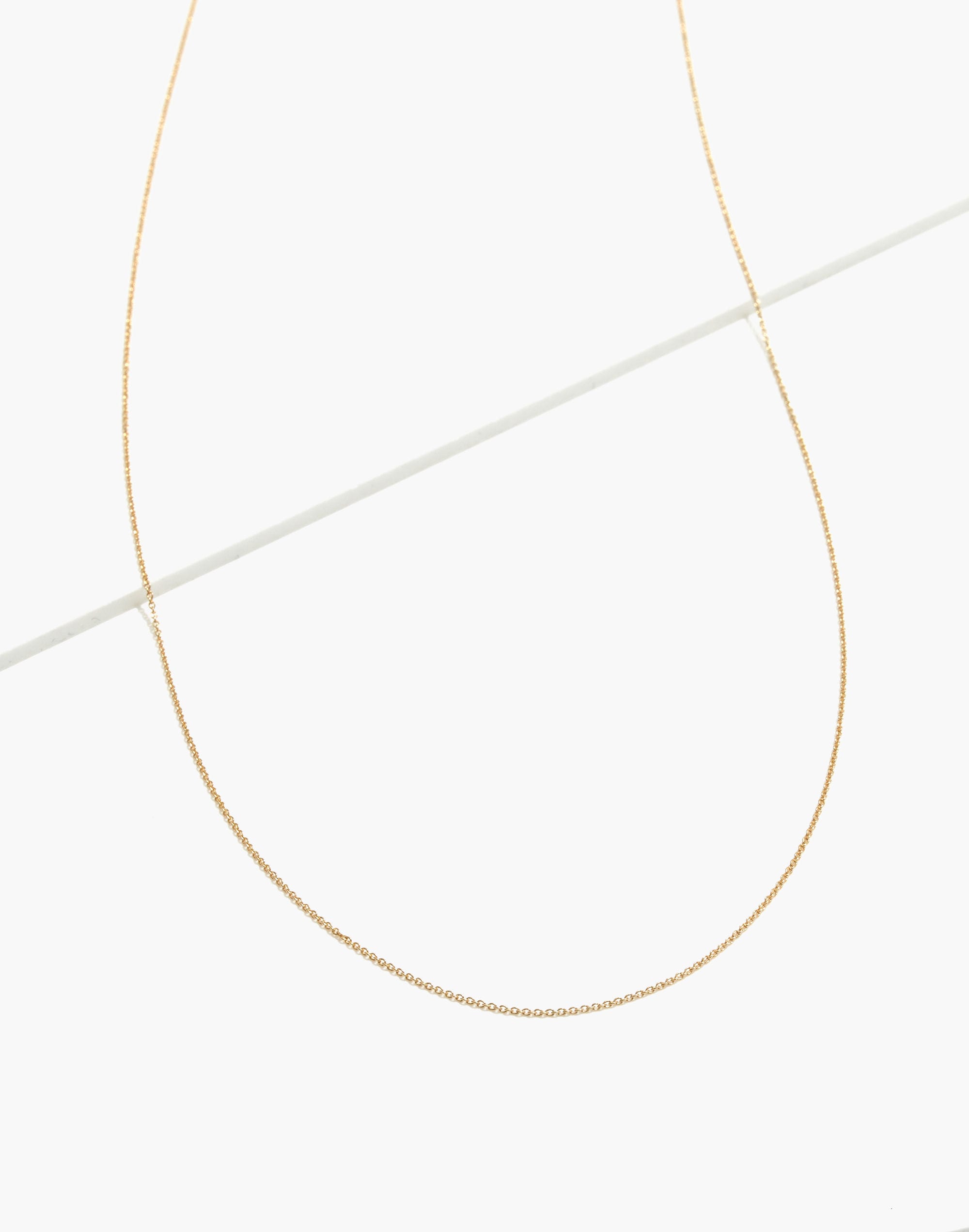 14k Gold 22" Chain Necklace