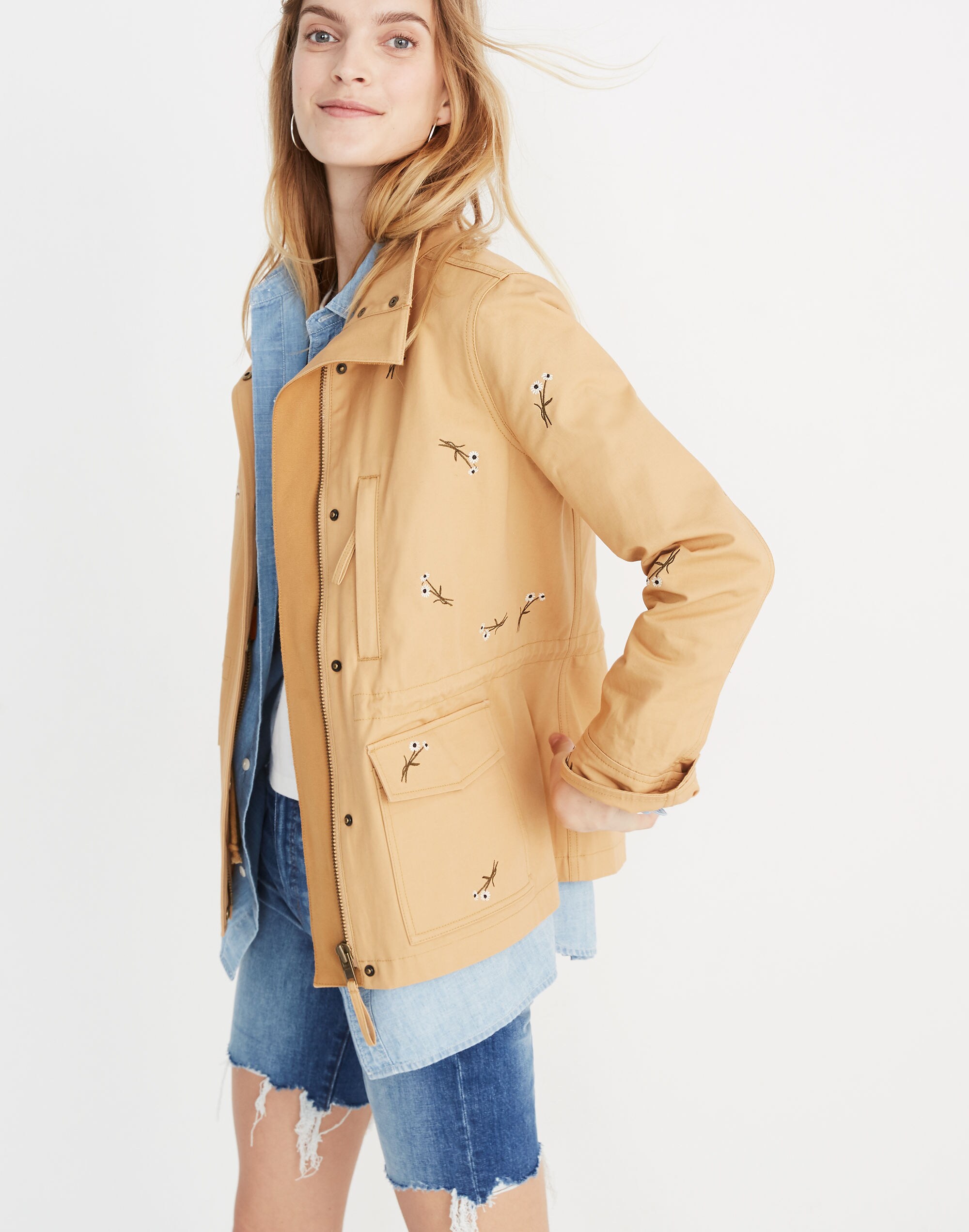 Embroidered Passage Jacket