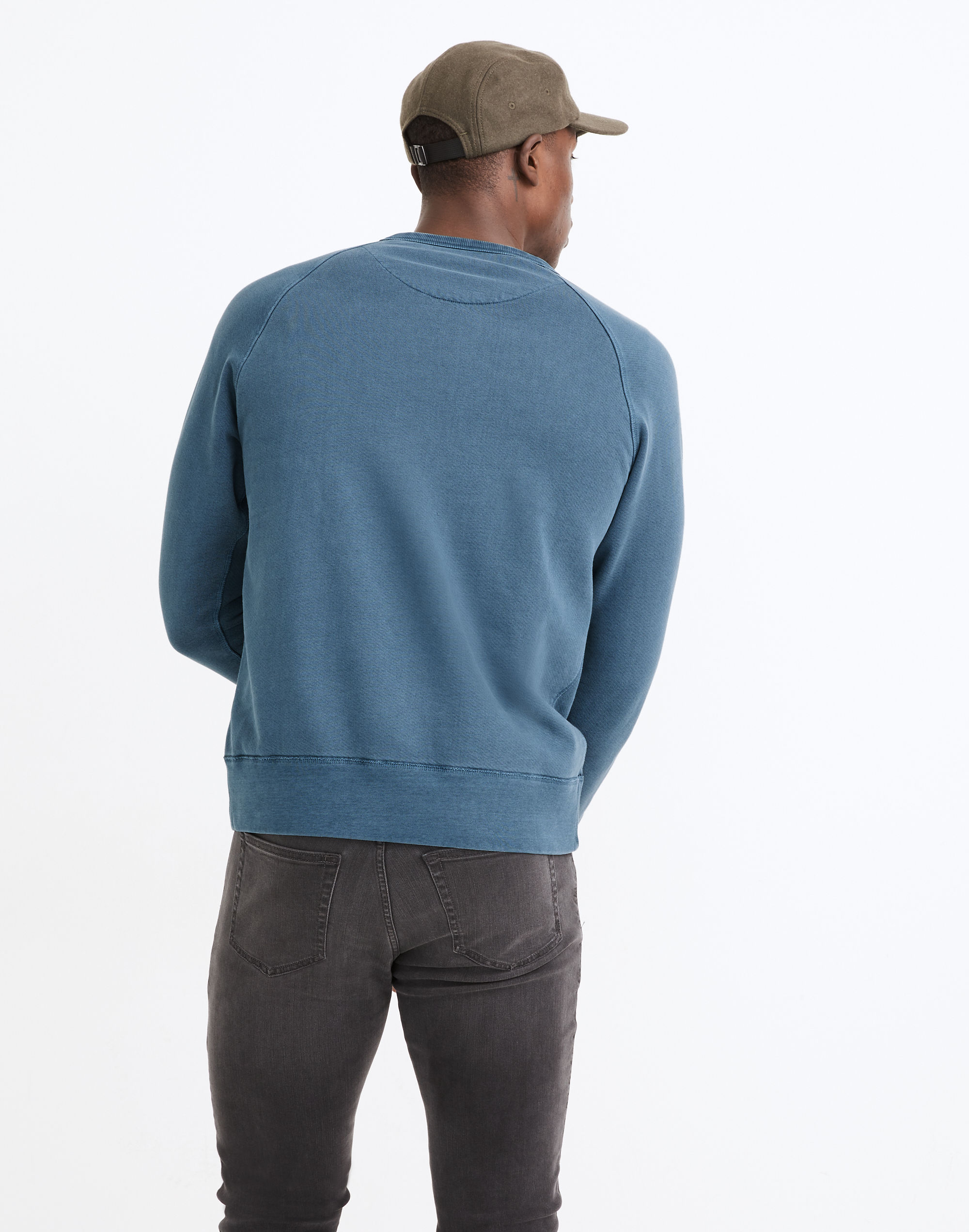 Garment-Dyed Crewneck Sweatshirt