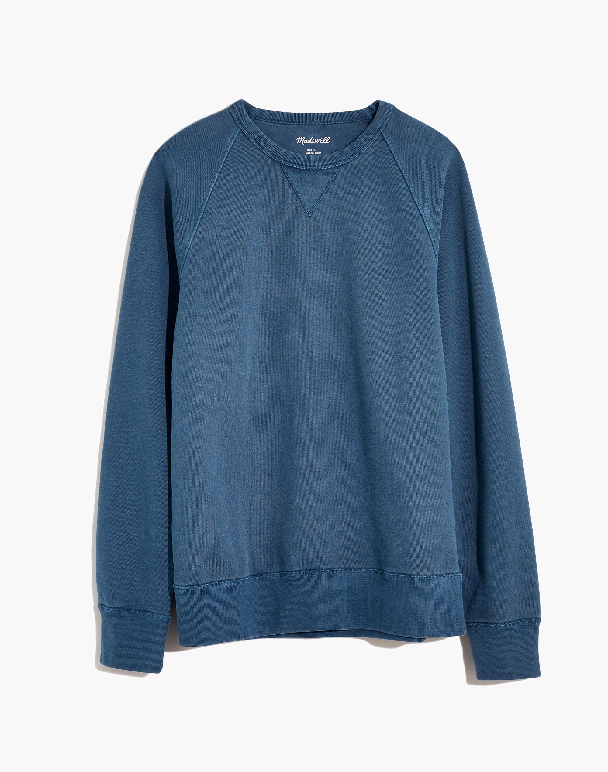 Garment-Dyed Crewneck Sweatshirt