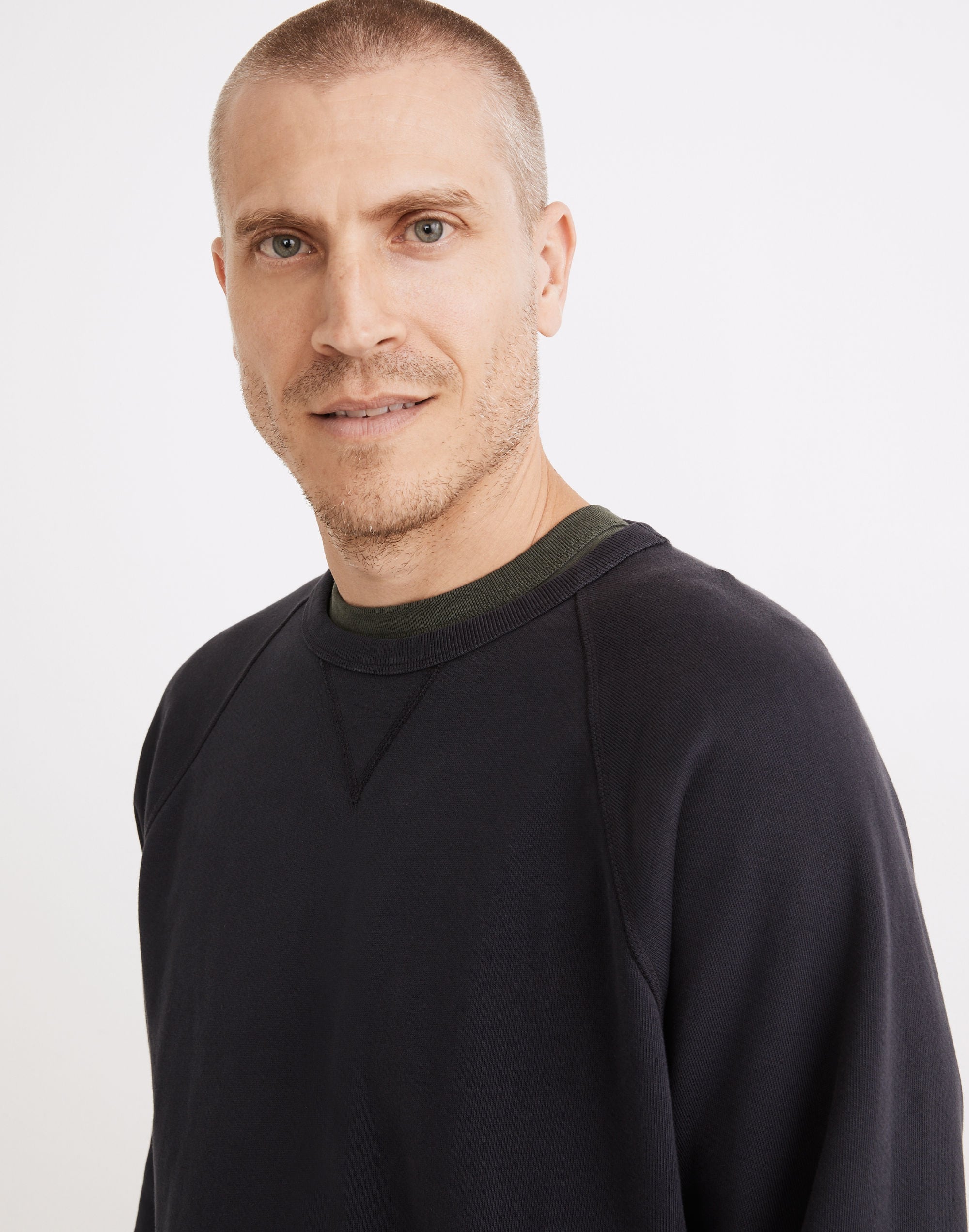 Garment-Dyed Crewneck Sweatshirt