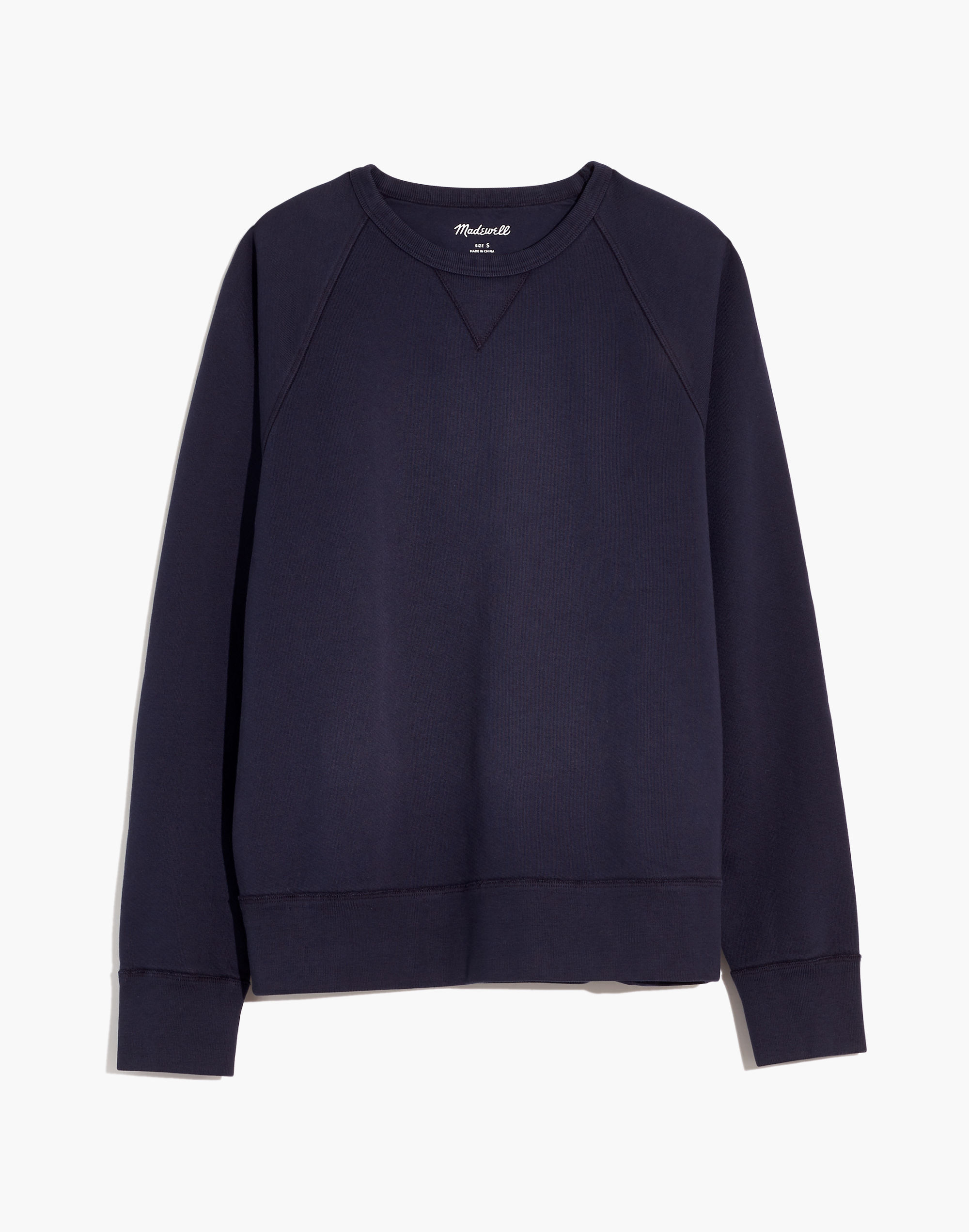 Garment-Dyed Crewneck Sweatshirt