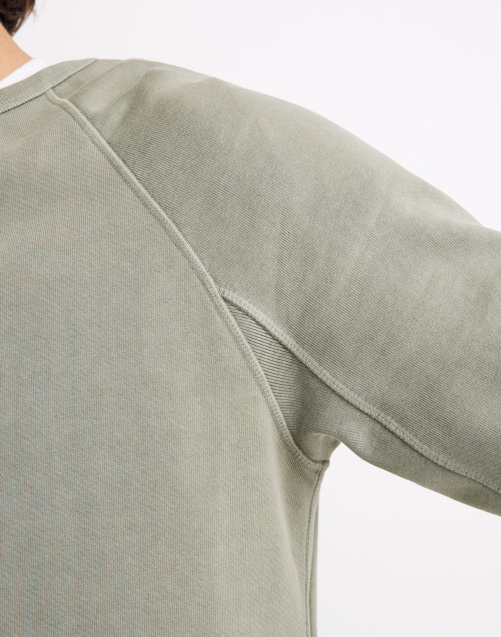 Garment-Dyed Crewneck Sweatshirt