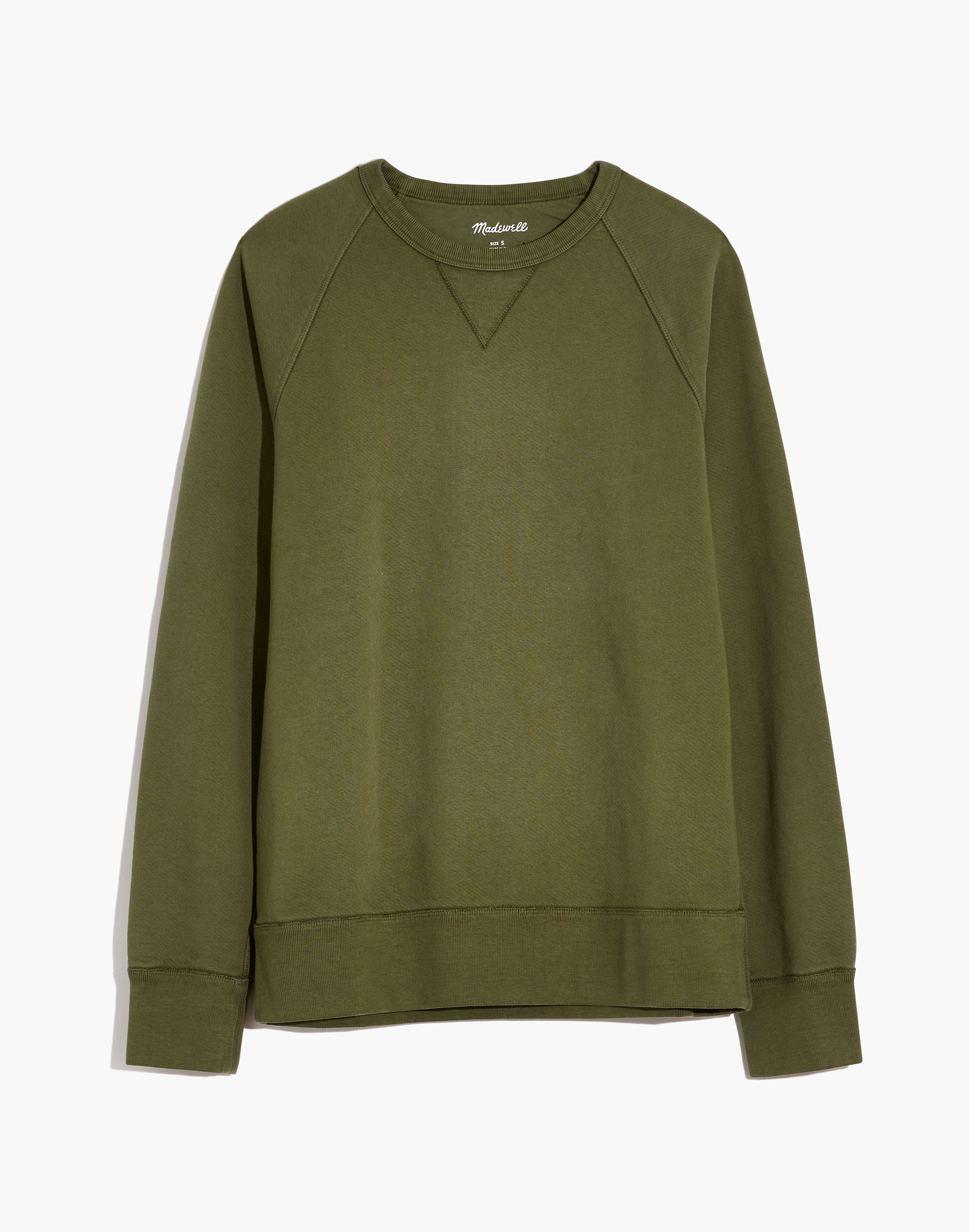 Garment-Dyed Crewneck Sweatshirt