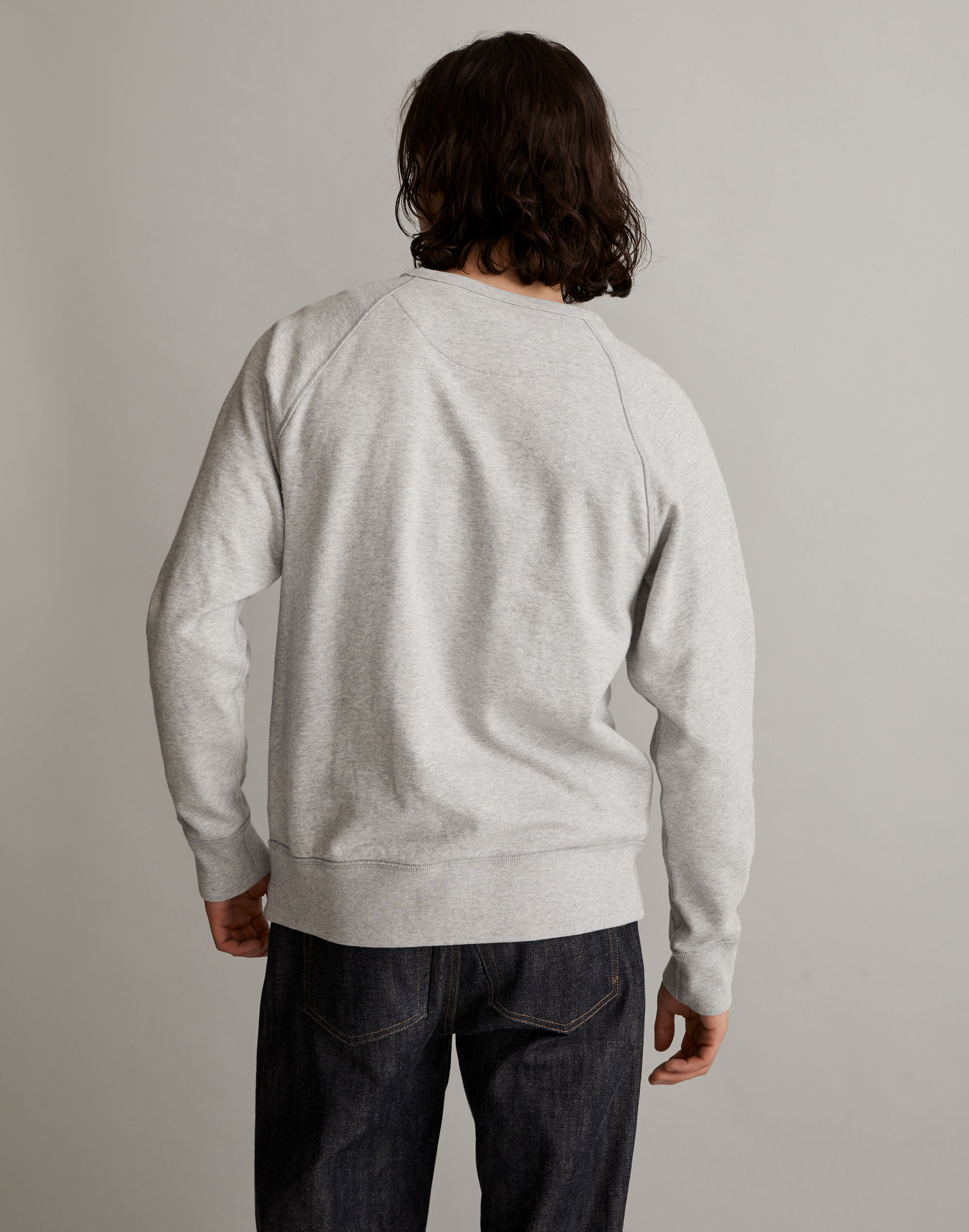 Garment-Dyed Crewneck Sweatshirt
