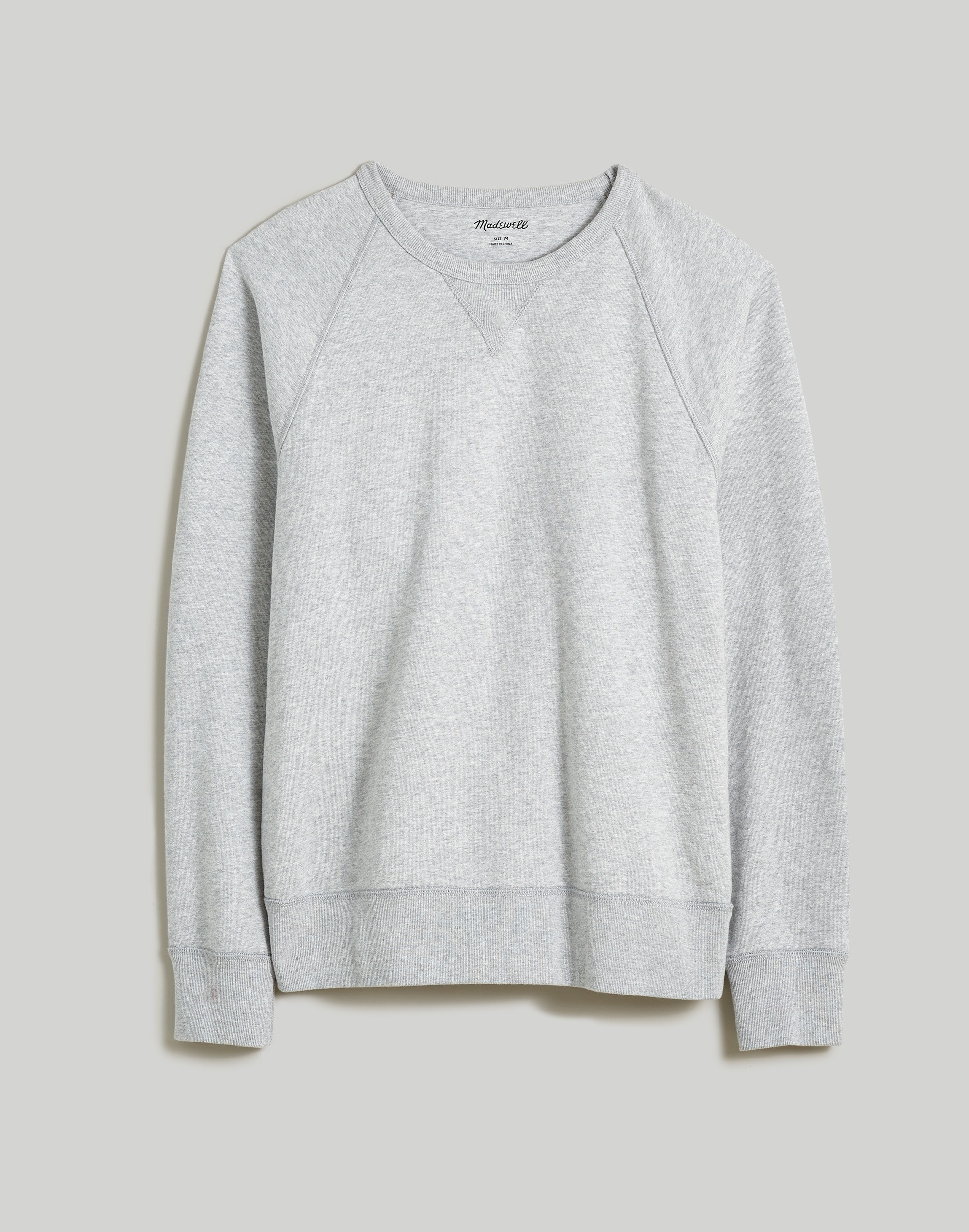 Garment-Dyed Crewneck Sweatshirt