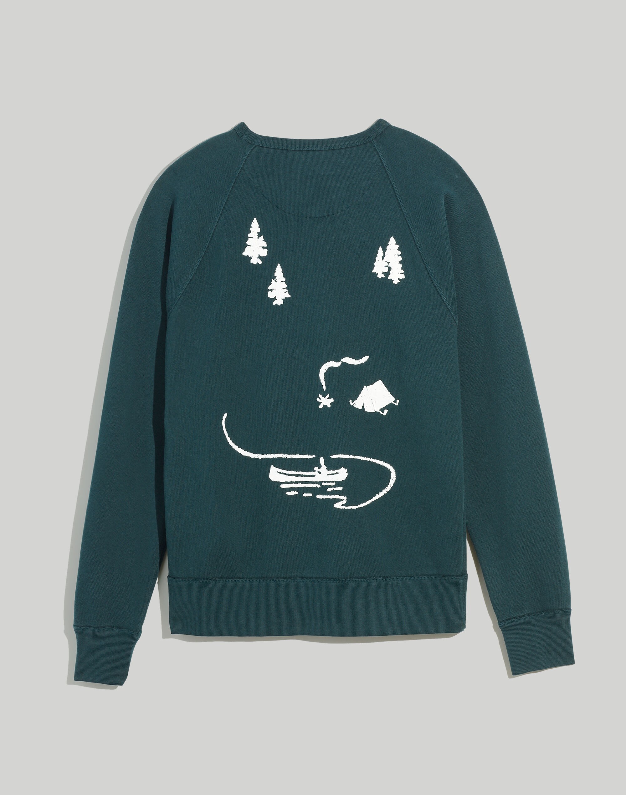 Garment-Dyed Crewneck Sweatshirt