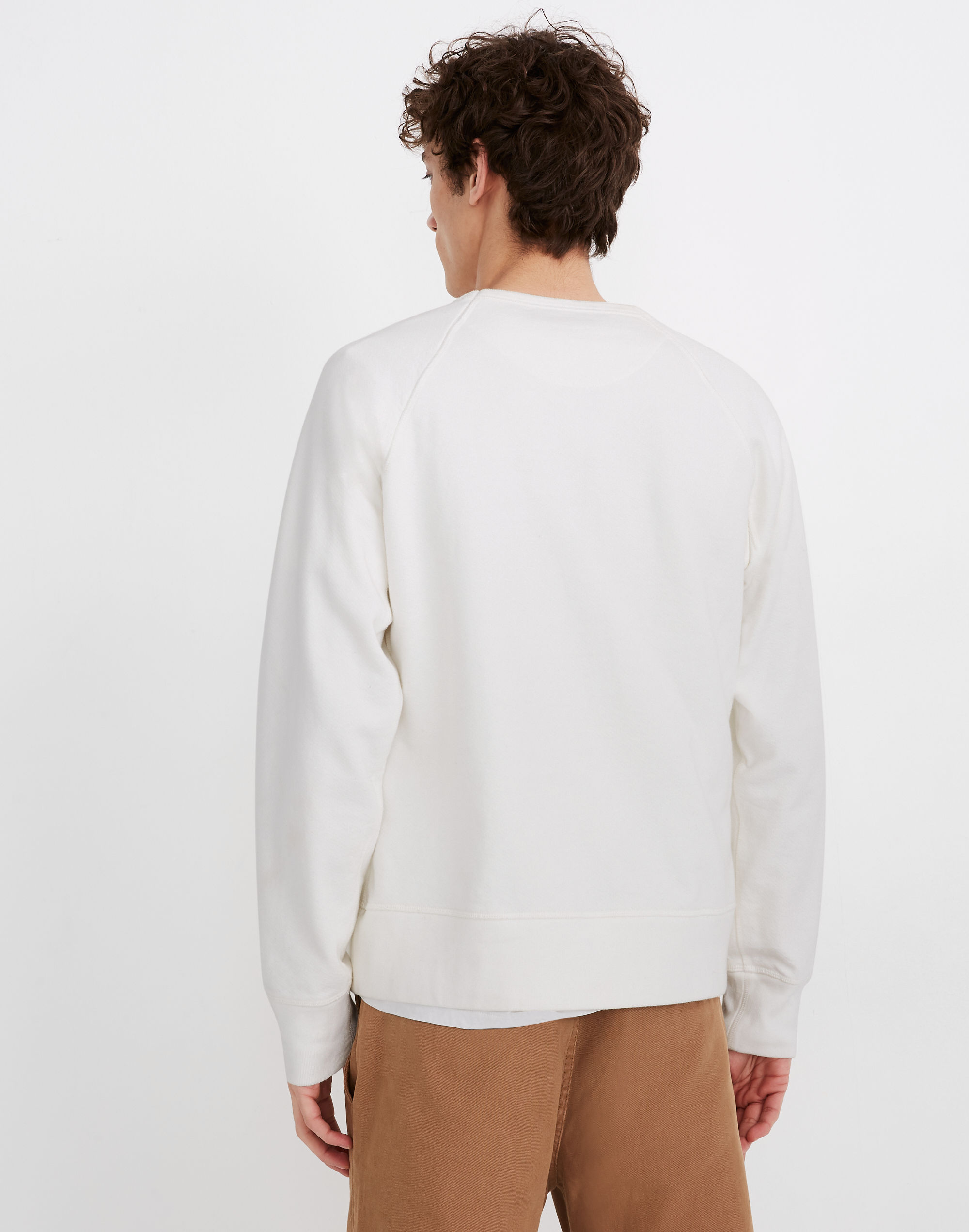 Garment-Dyed Crewneck Sweatshirt